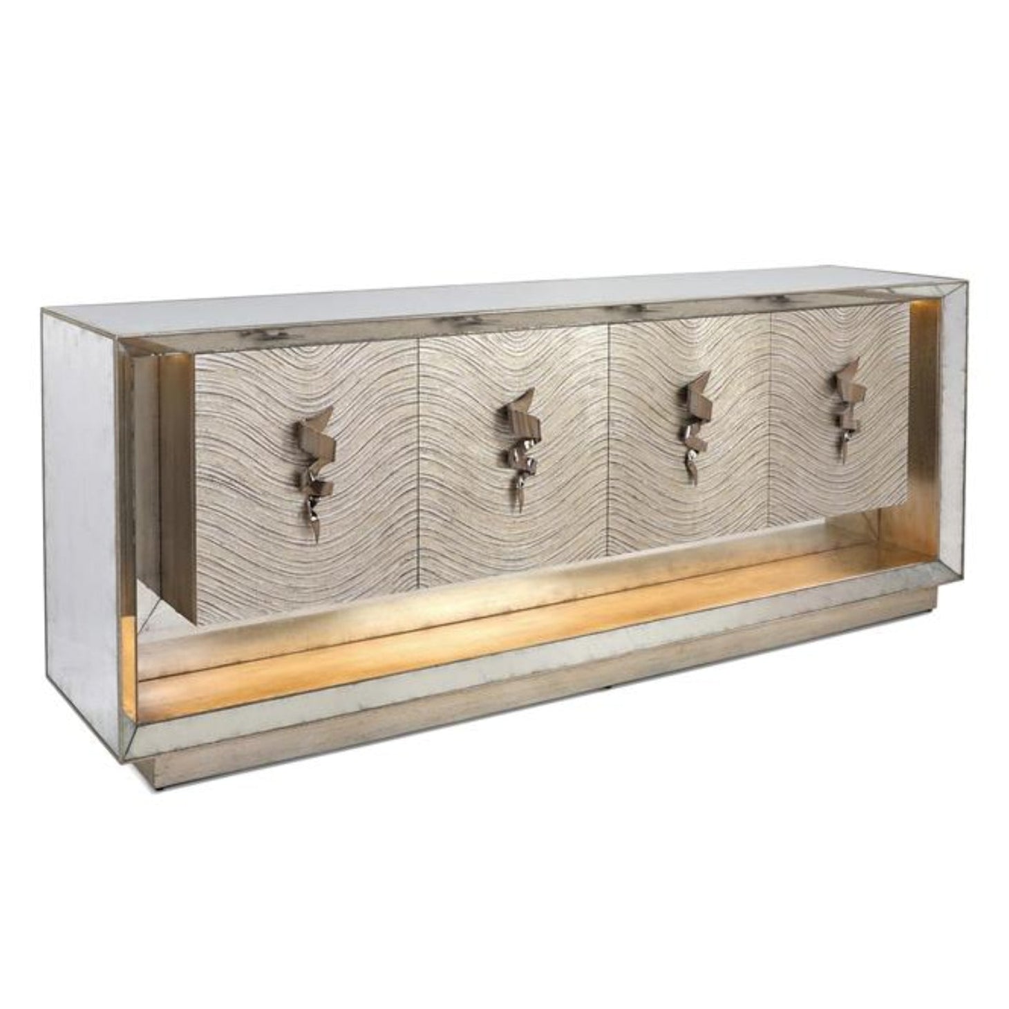 John Richard Moon Shadow Four-Door Lighted Sideboard