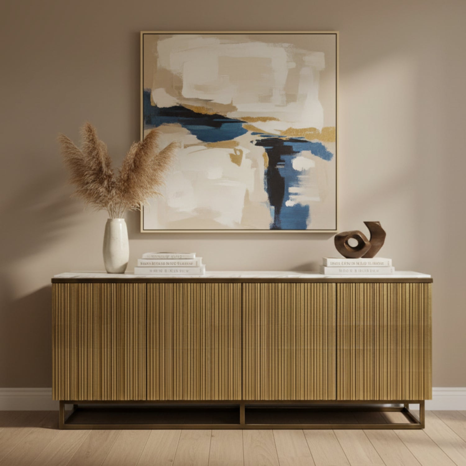 John Richard Destello Four-Door Credenza