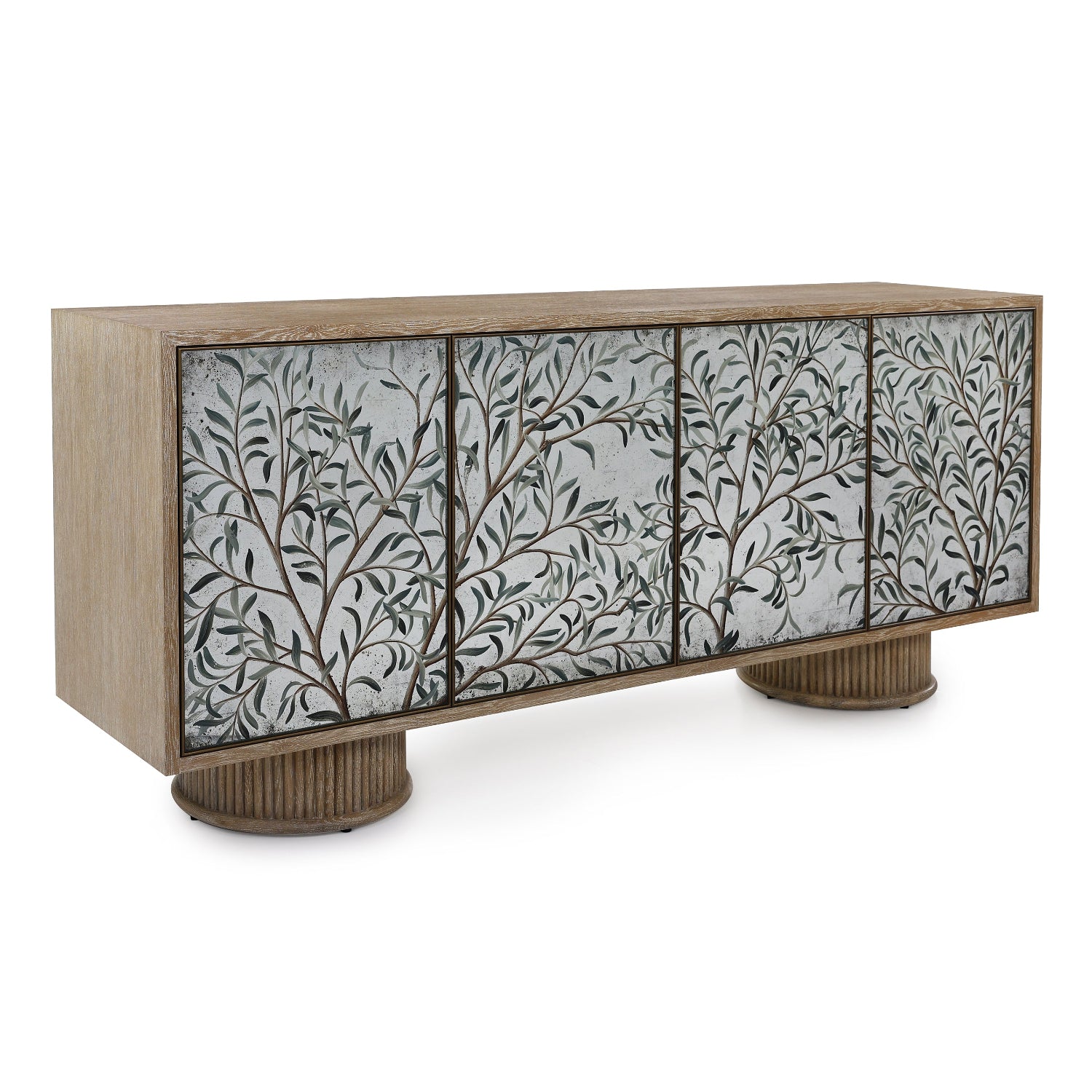John Richard Olive Branch Four-Door Credenza