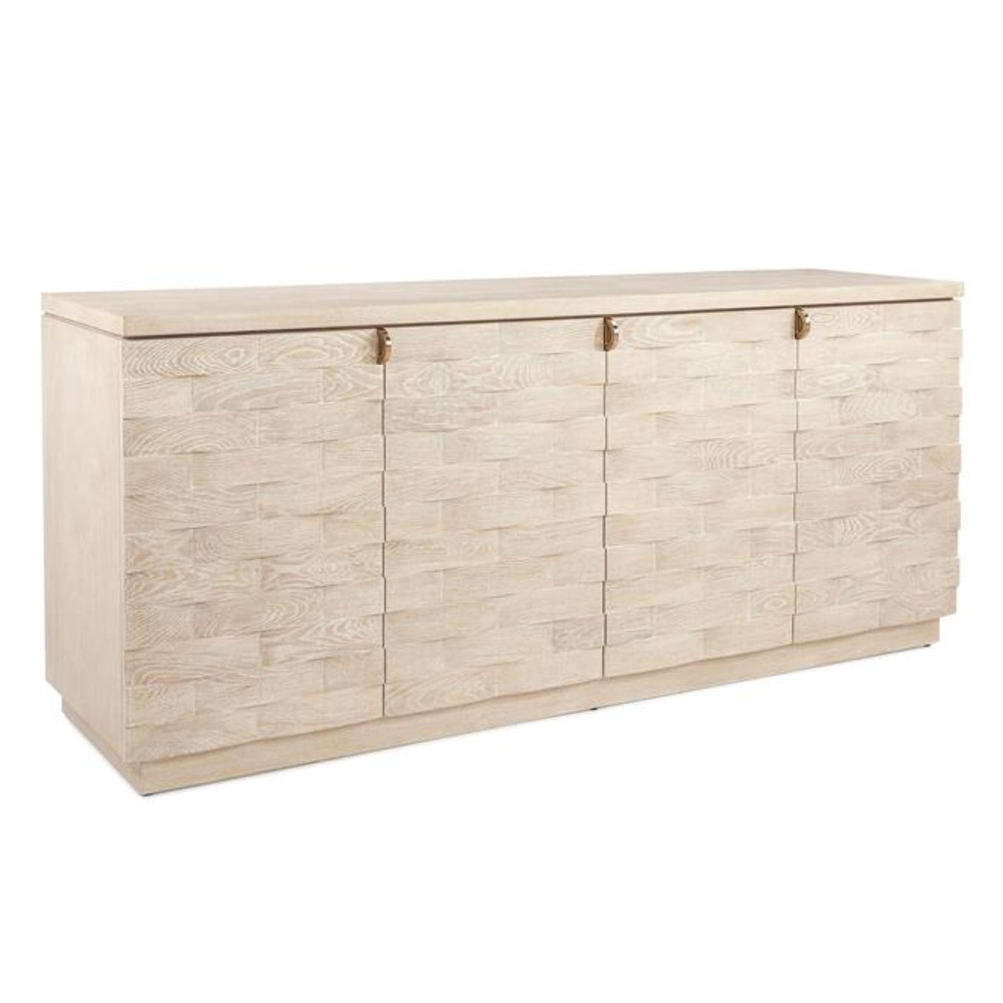Verity Limed Four-Door Credenza
