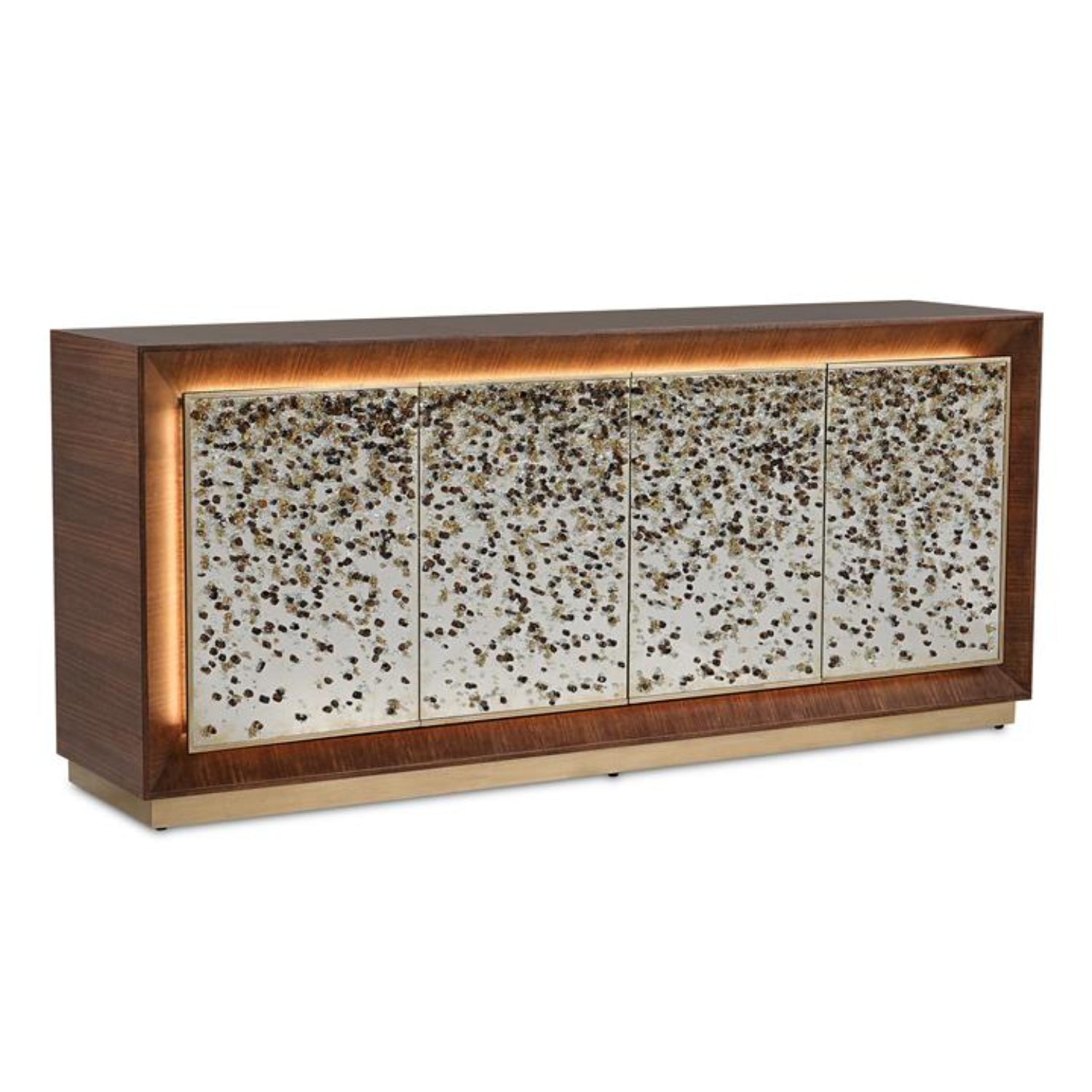 John Richard Macallan Four-Door Lighted Credenza
