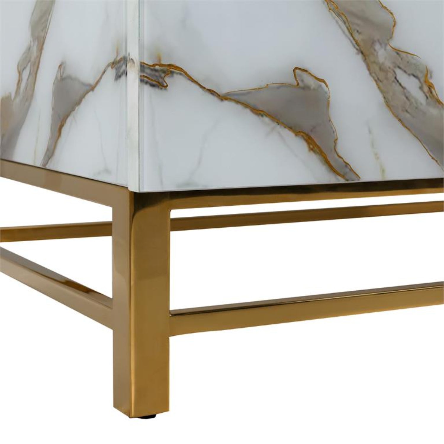 John Richard Marbled Four-Door Sideboard