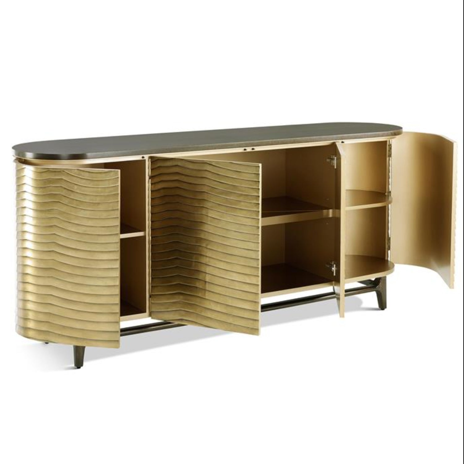 John Richard Radiant Waves Four-Door Sideboard