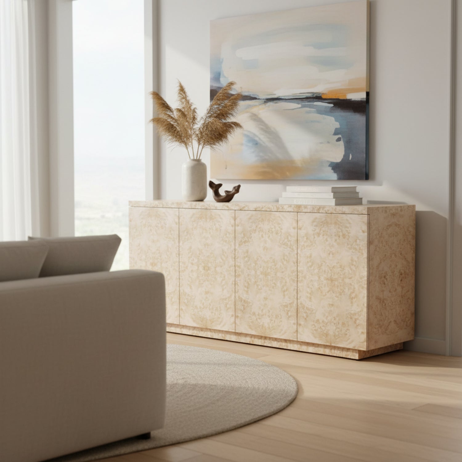 John Richard Envoy Four-Door Credenza