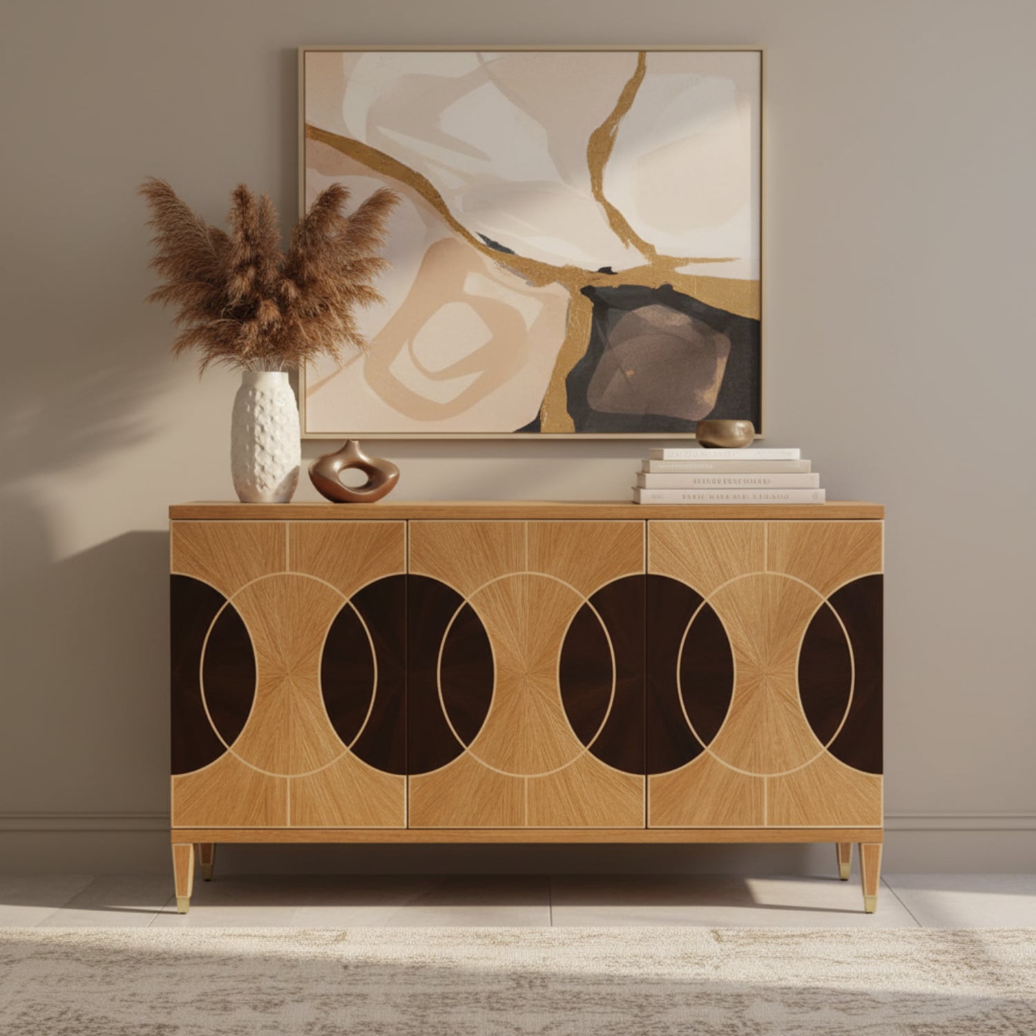 John Richard Lens Three-Door Sideboard