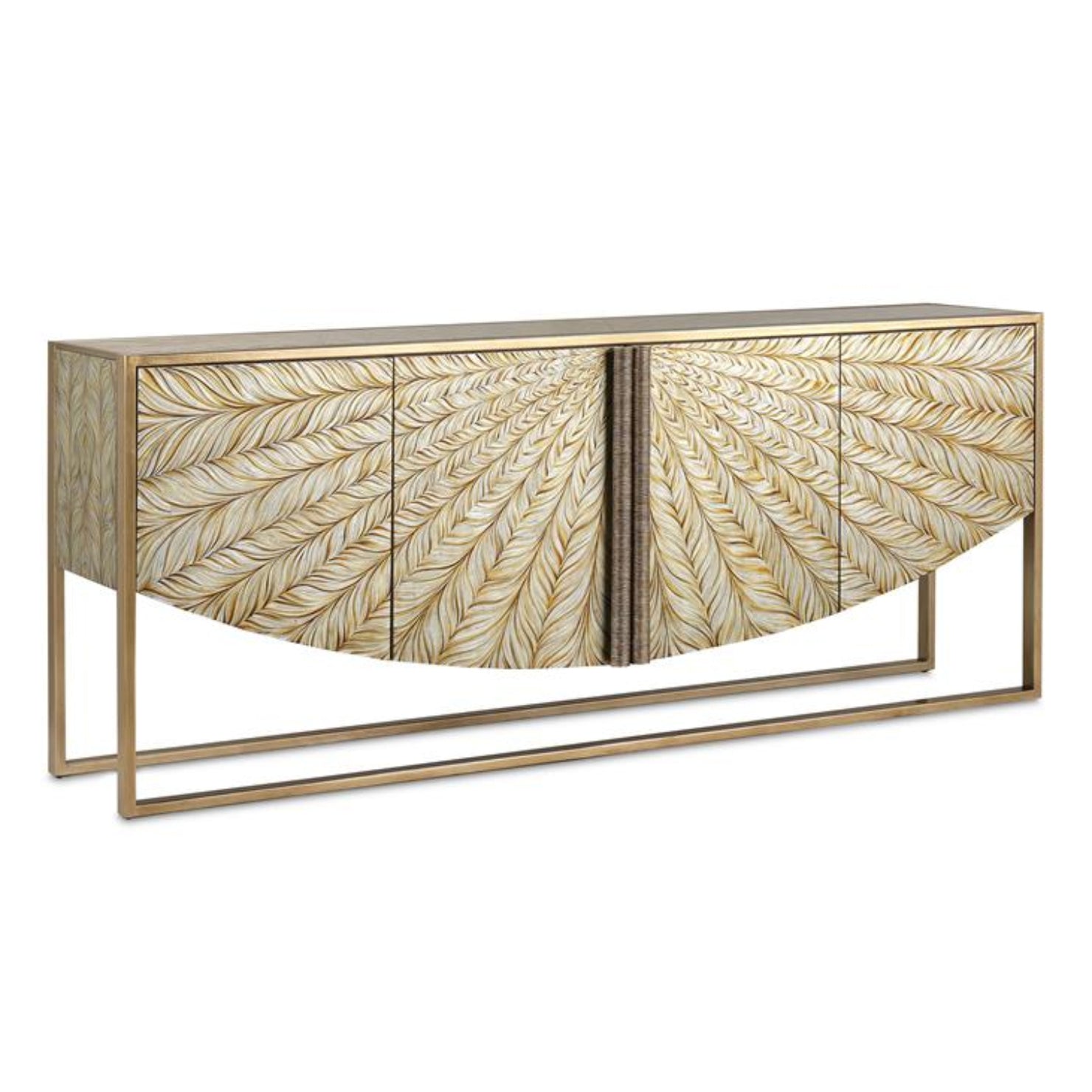 John Richard Florentine Four-Door Credenza