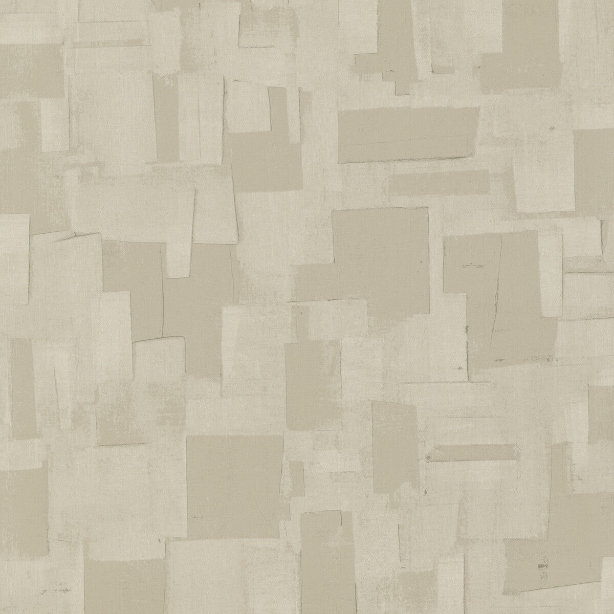 Threads Cubist Parchment Wallpaper