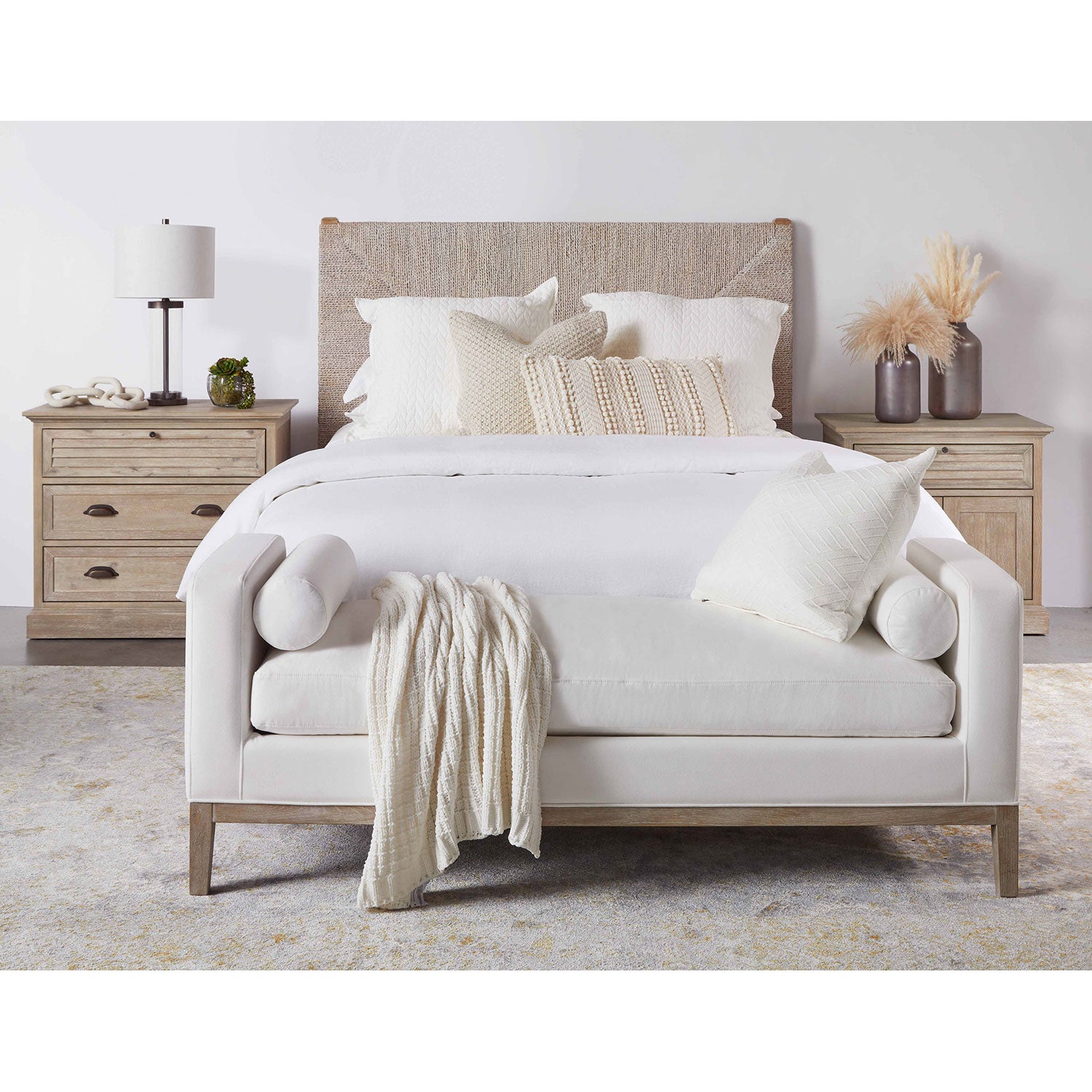 Eden 3-Drawer Nightstand Set of 2