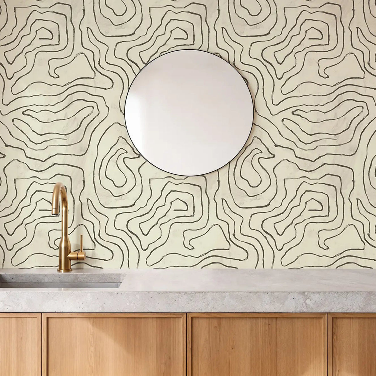 Mitchell Black Elevation Wallpaper
