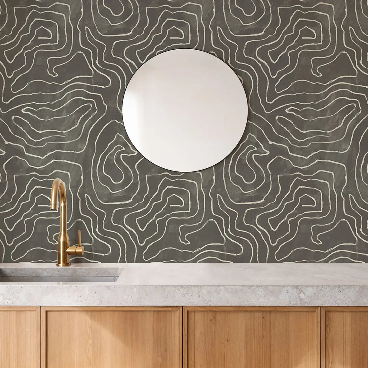 Mitchell Black Elevation Wallpaper