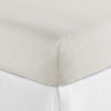 Peacock Alley European Washed Linen Fitted Sheet