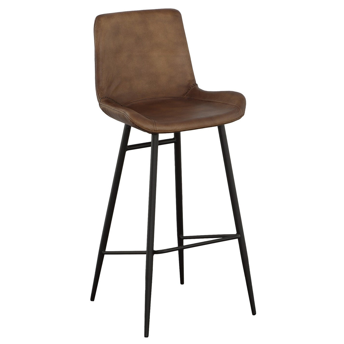 Fairfield Chair The Leather Reserve Nadia Brown Bar Stool Set of 2