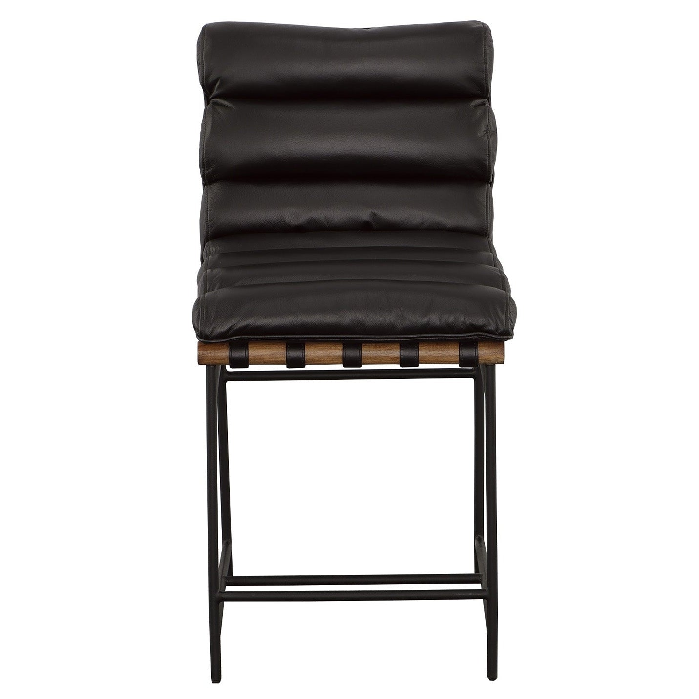 Fairfield Chair The Leather Reserve Luca Black Counter Stool Set of 2