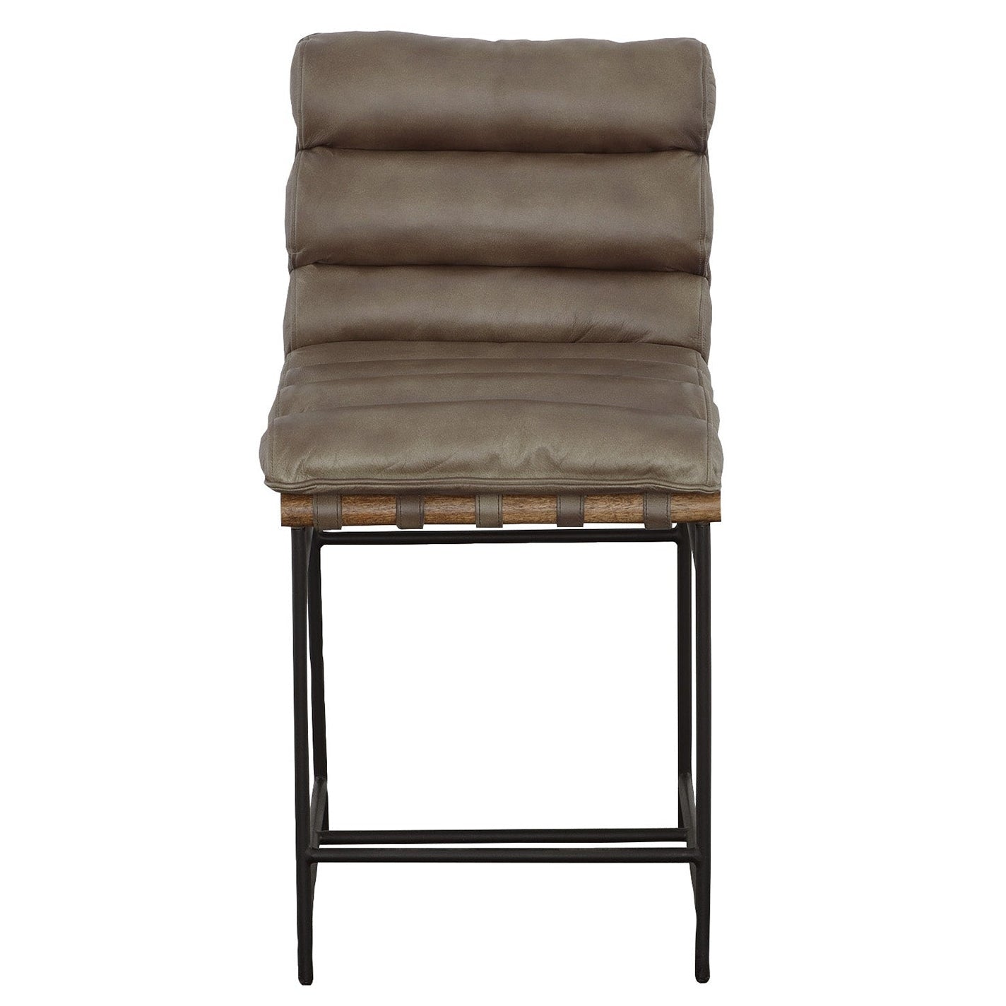 Fairfield Chair The Leather Reserve Luca Brown Counter Stool Set of 2