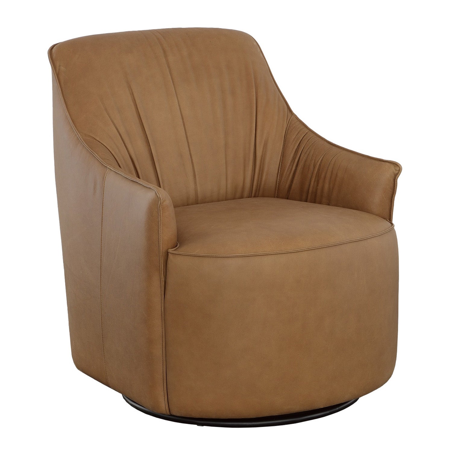 Fairfield Chair The Leather Reserve Gisele Swivel Chair