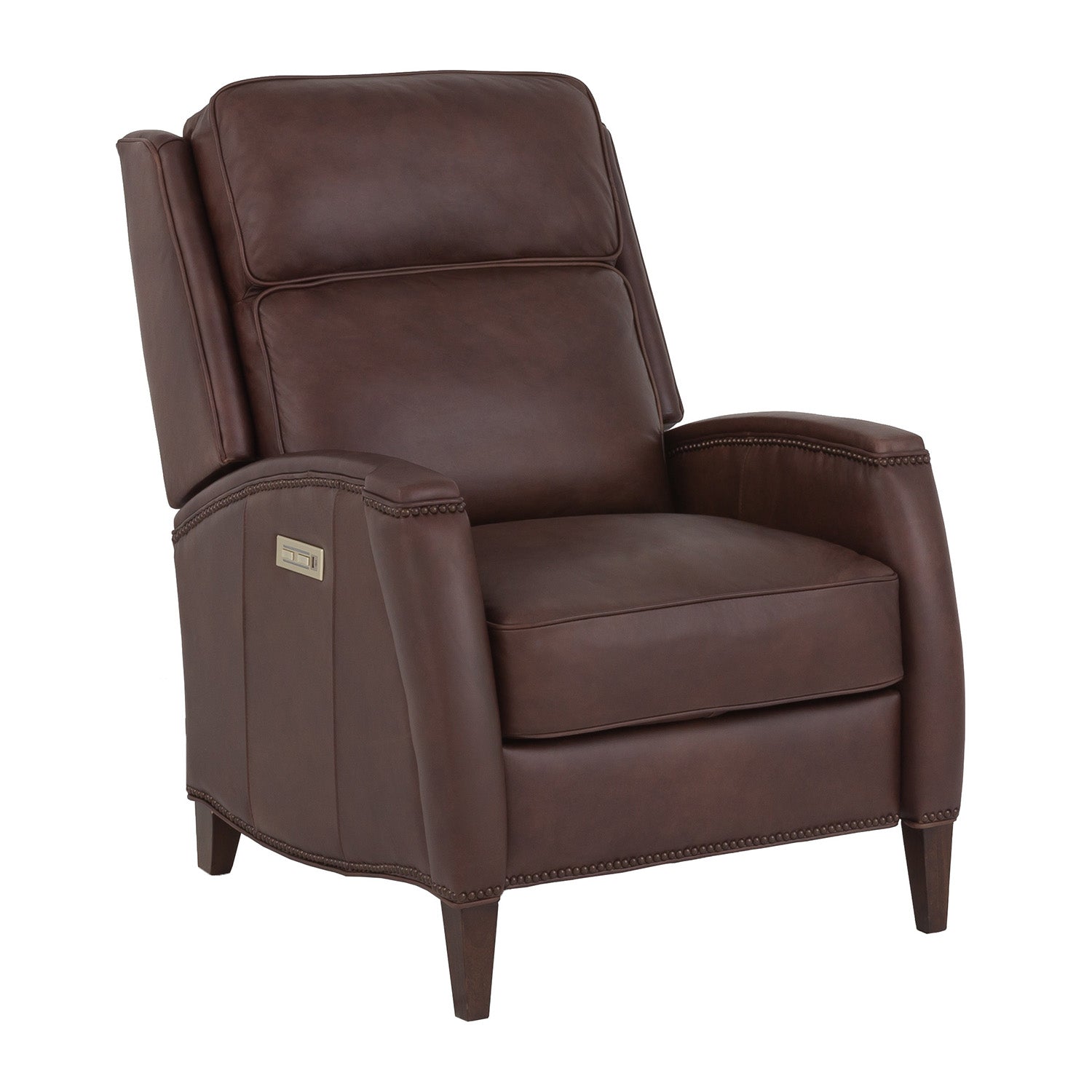 Fairfield Chair The Leather Reserve Xavier Power Recliner, Double Incline