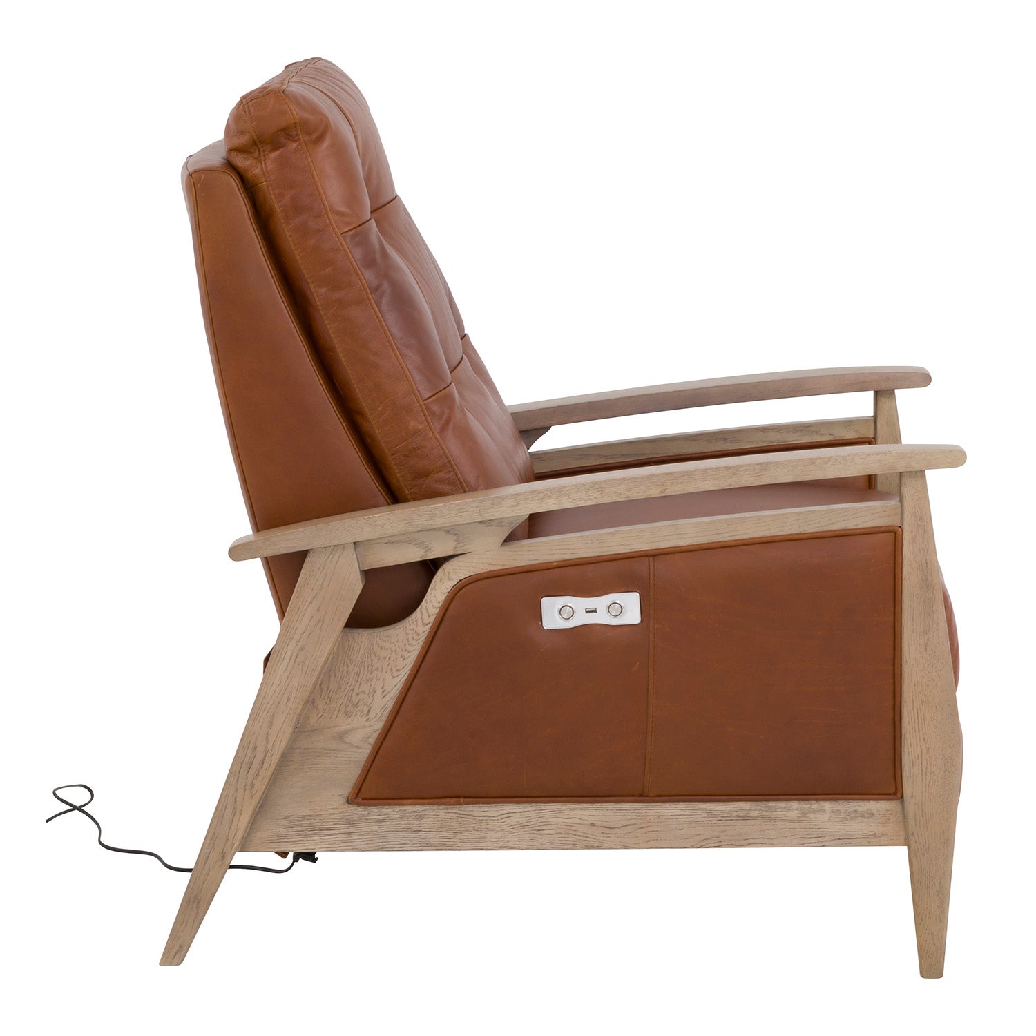 Fairfield Chair The Leather Reserve Ready-to-Ship Upholstery Felix Power Recliner