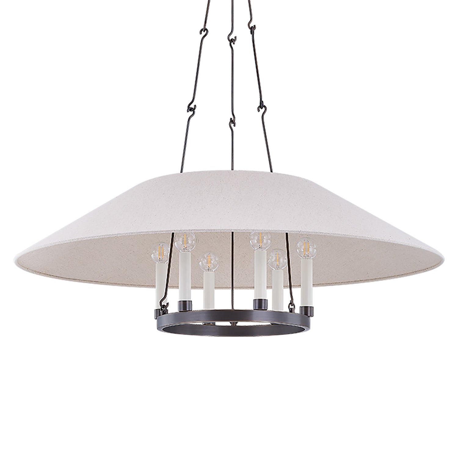 Lauren Liess x Troy Lighting Archive Large Chandelier