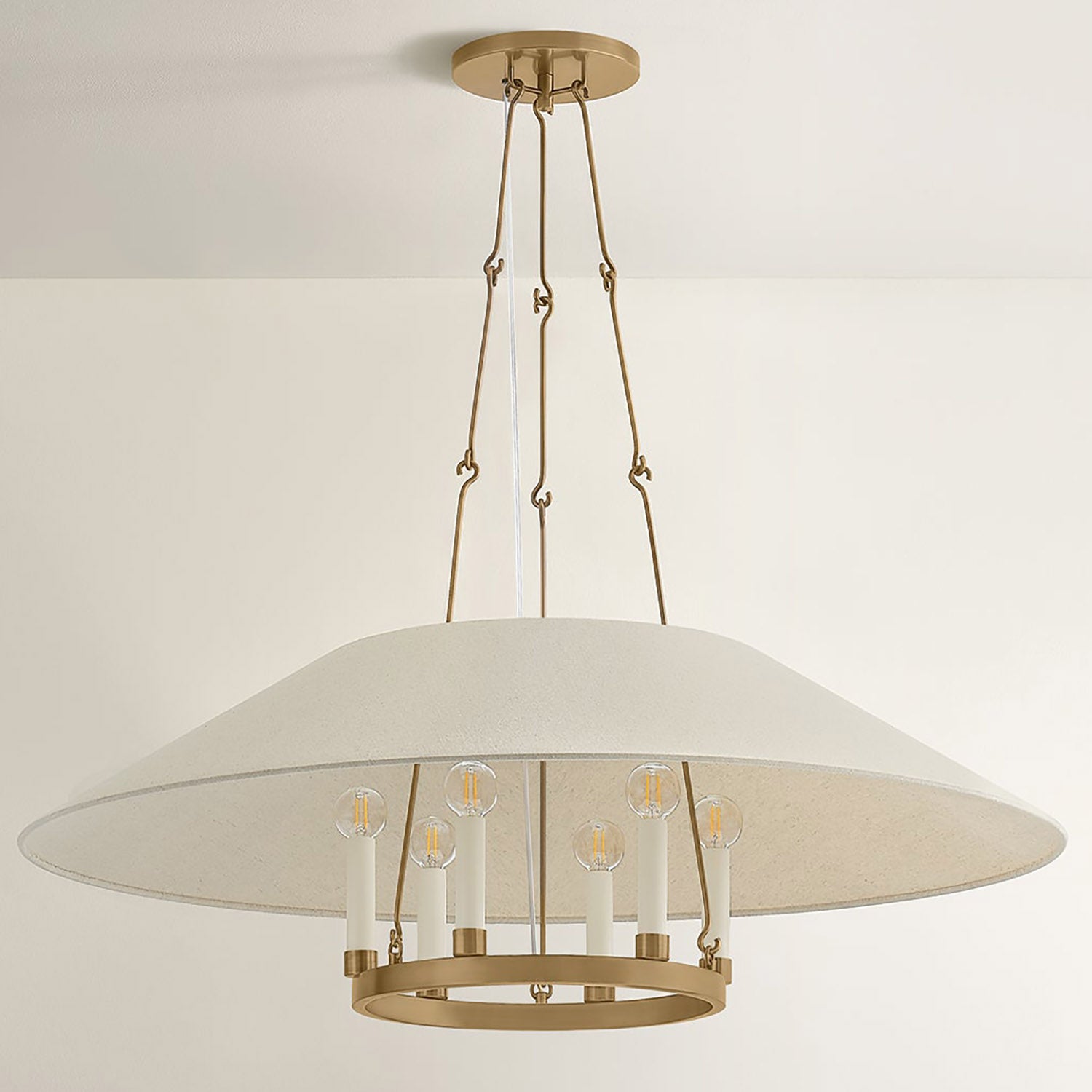 Lauren Liess x Troy Lighting Archive Large Chandelier