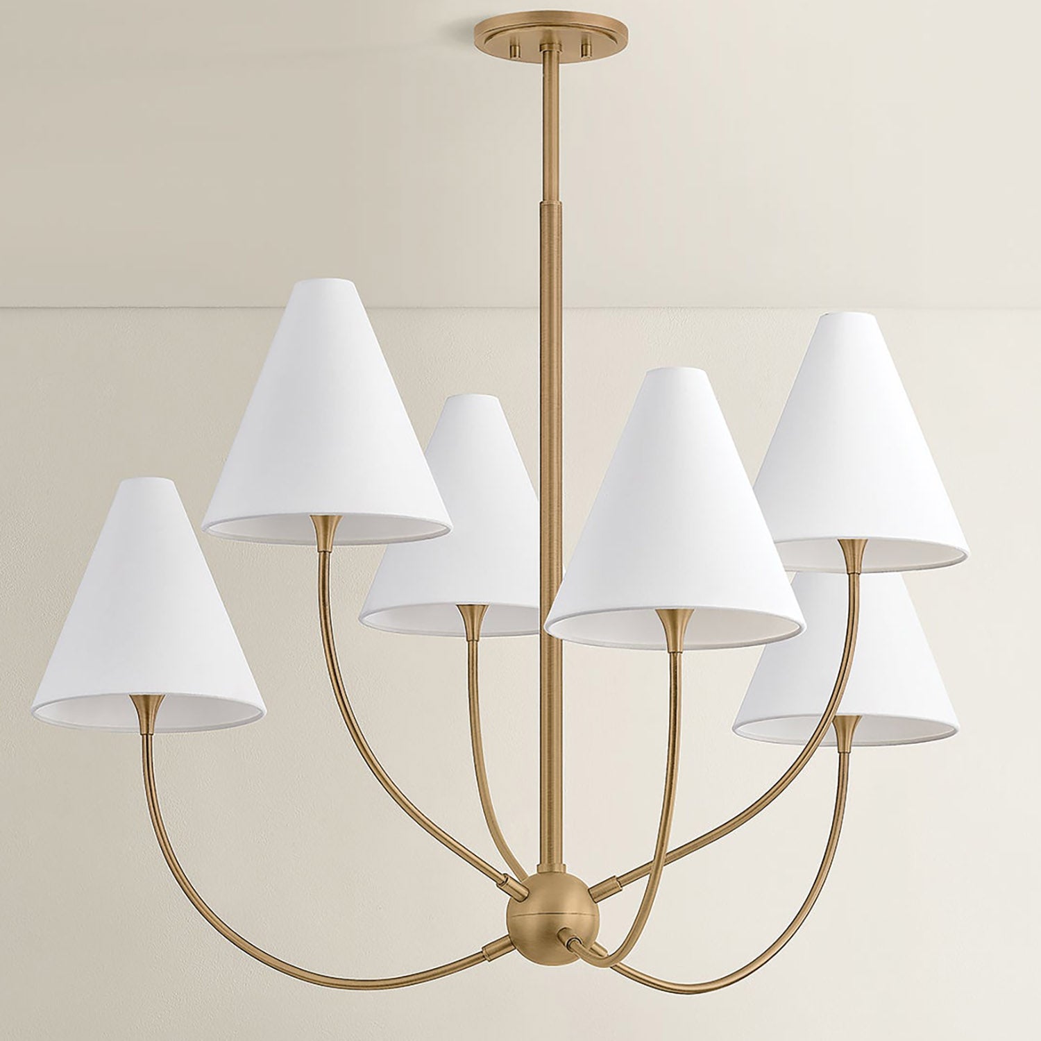 Lauren Liess x Troy Lighting Evermore Chandelier