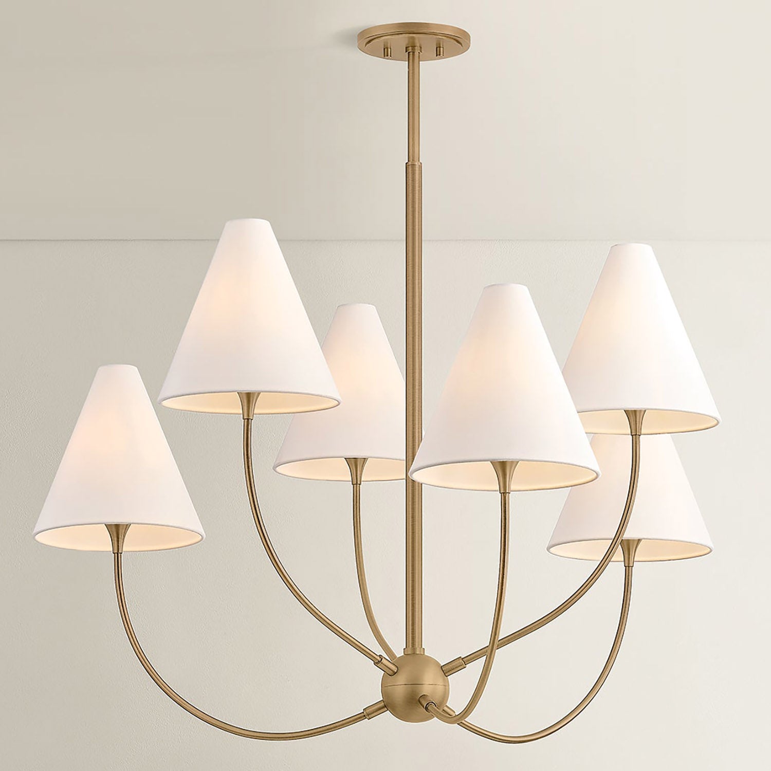 Lauren Liess x Troy Lighting Evermore Chandelier
