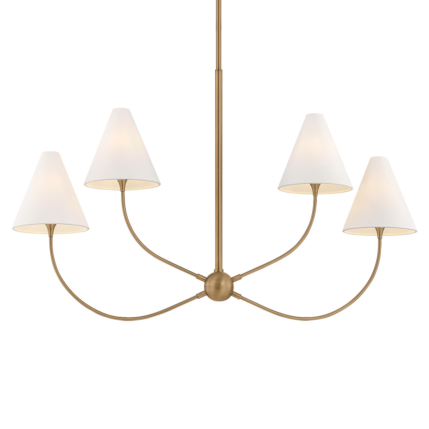 Lauren Liess x Troy Lighting Evermore Linear Chandelier