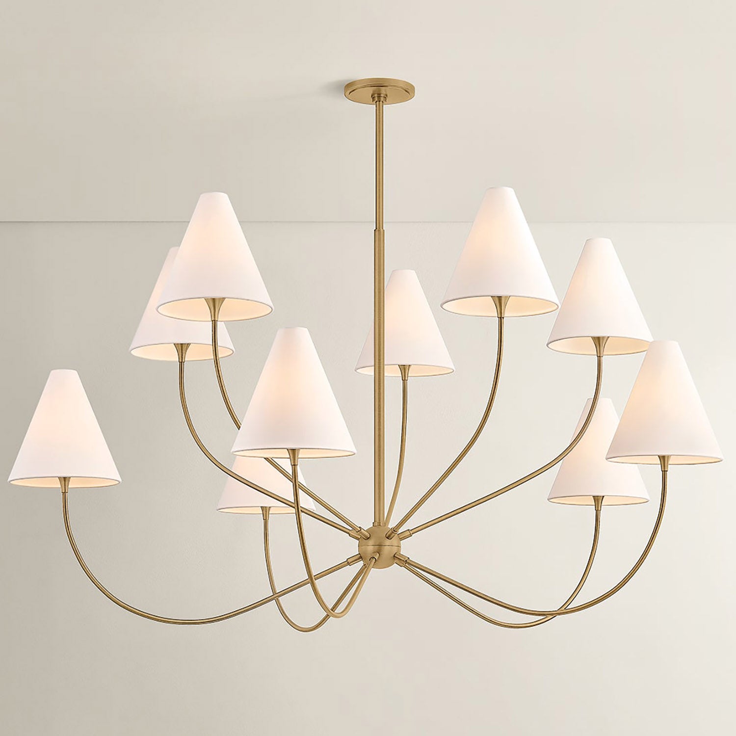 Lauren Liess x Troy Lighting Evermore Chandelier