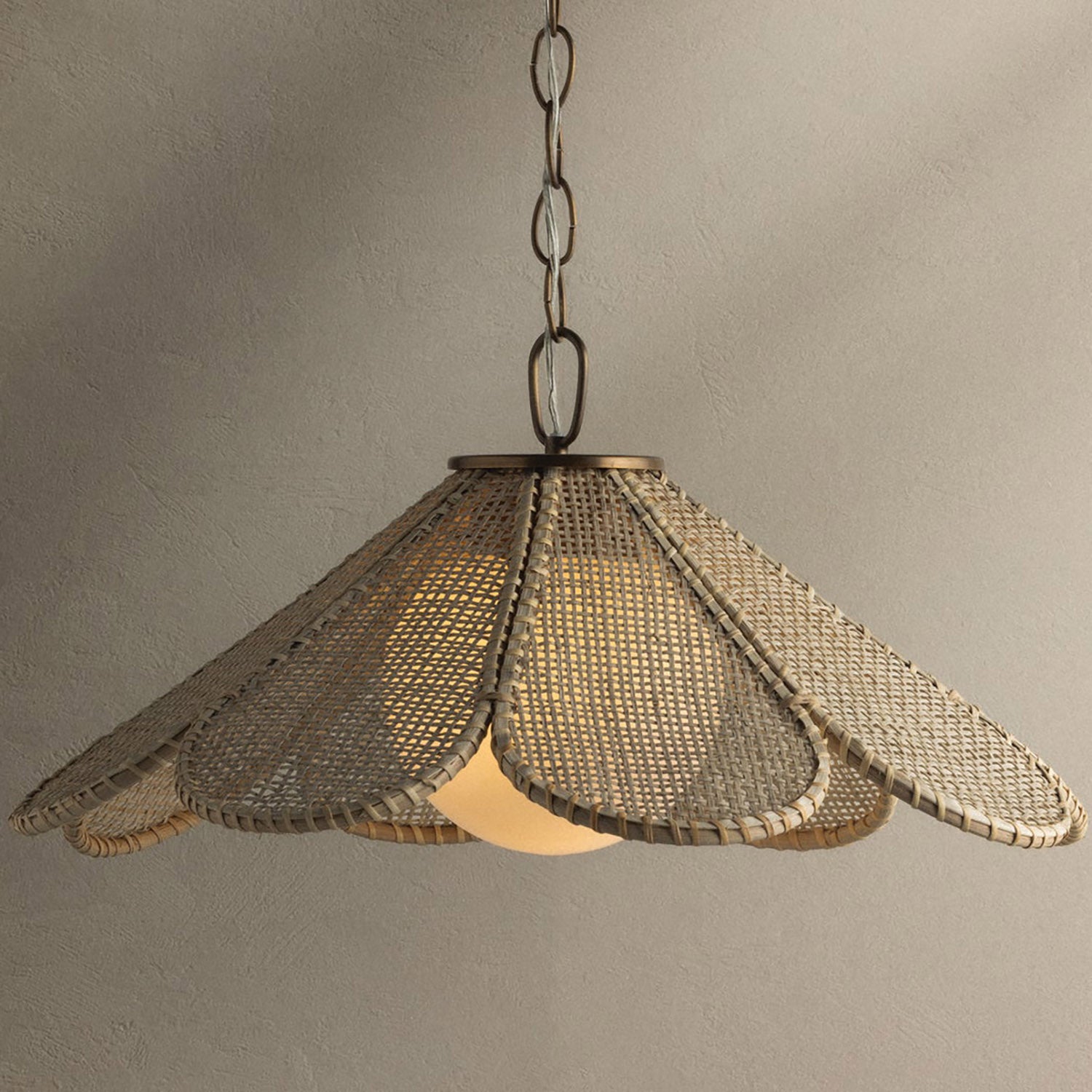 Lauren Liess x Troy Lighting Petal Pendant