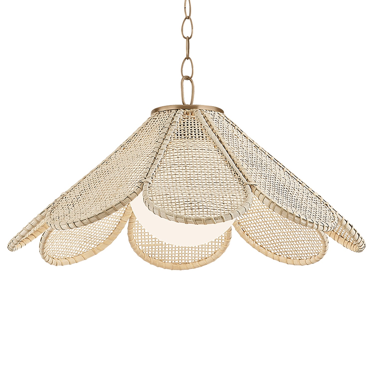 Lauren Liess x Troy Lighting Petal Pendant