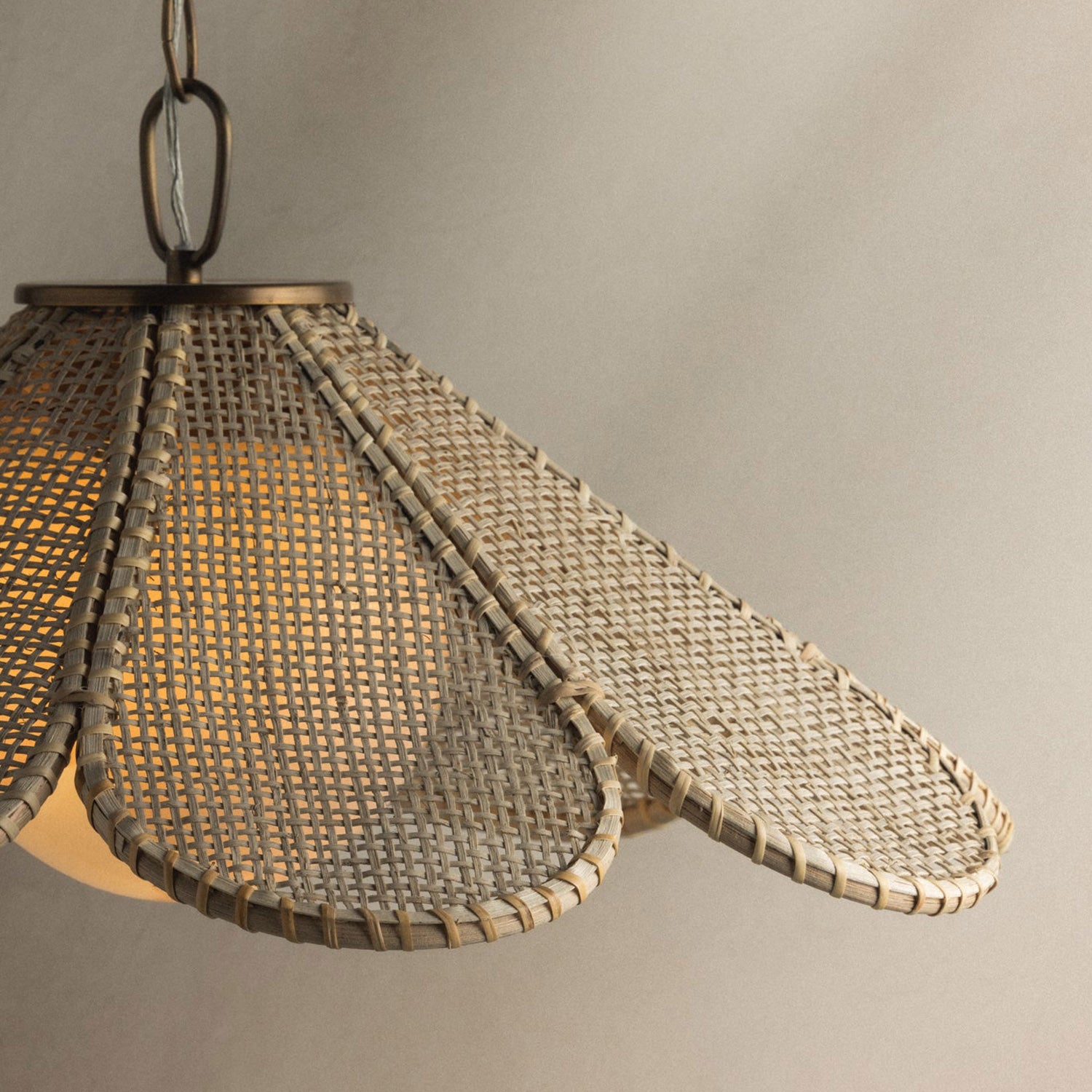 Lauren Liess x Troy Lighting Petal Pendant