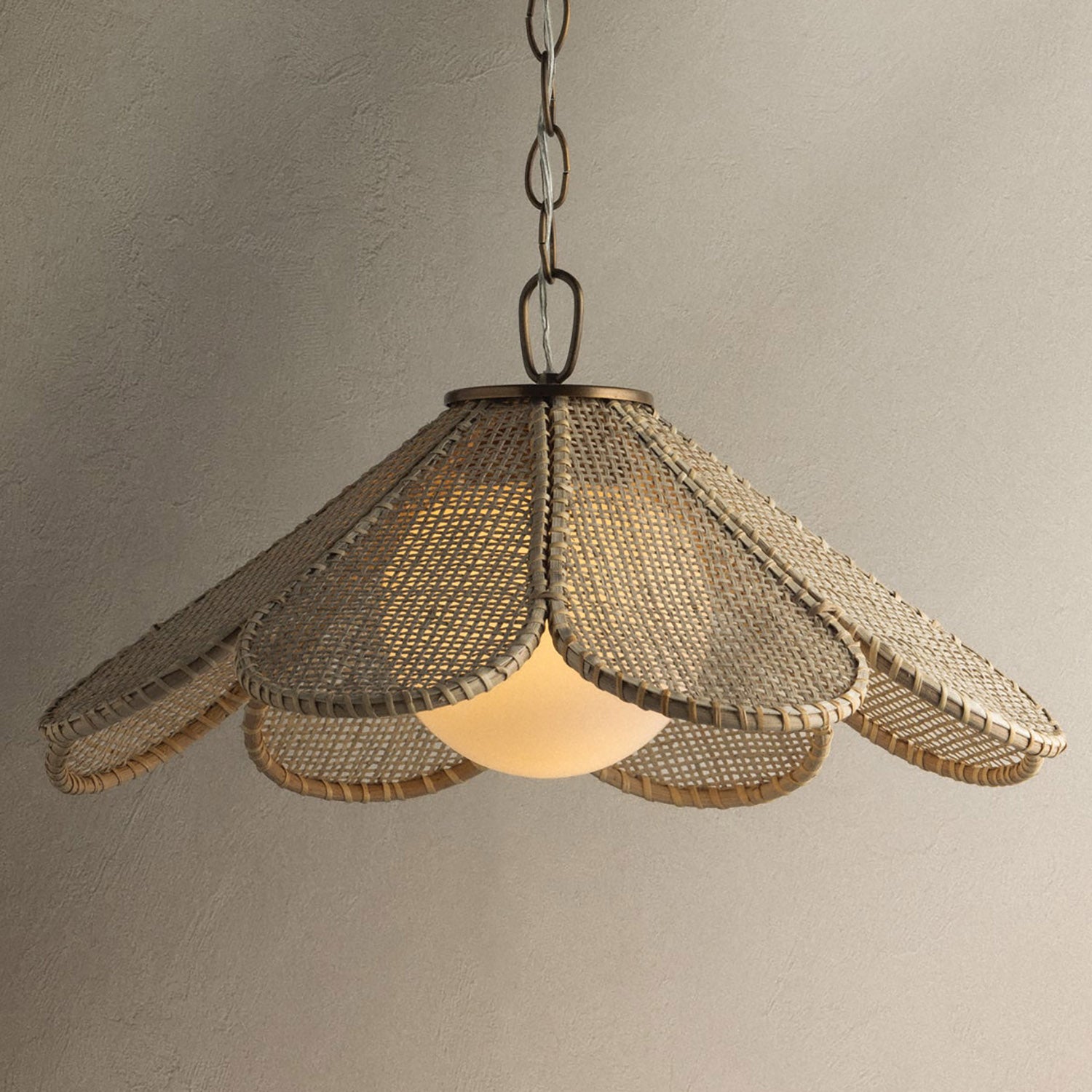 Lauren Liess x Troy Lighting Petal Pendant