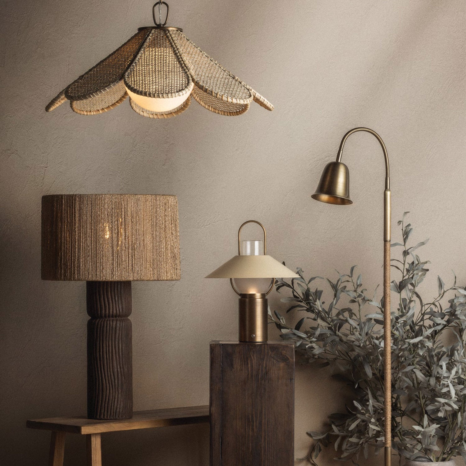 Lauren Liess x Troy Lighting Petal Pendant