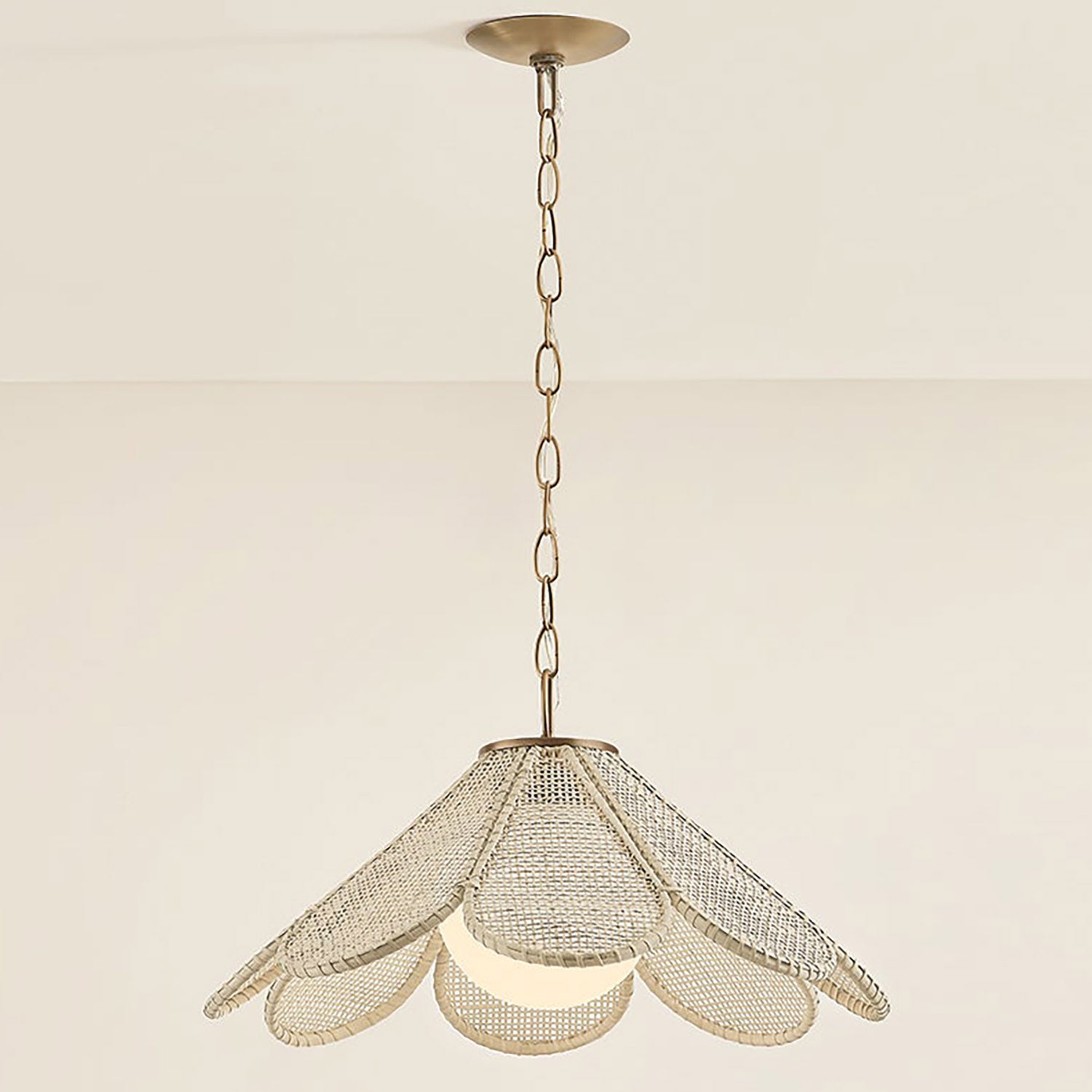Lauren Liess x Troy Lighting Petal Pendant