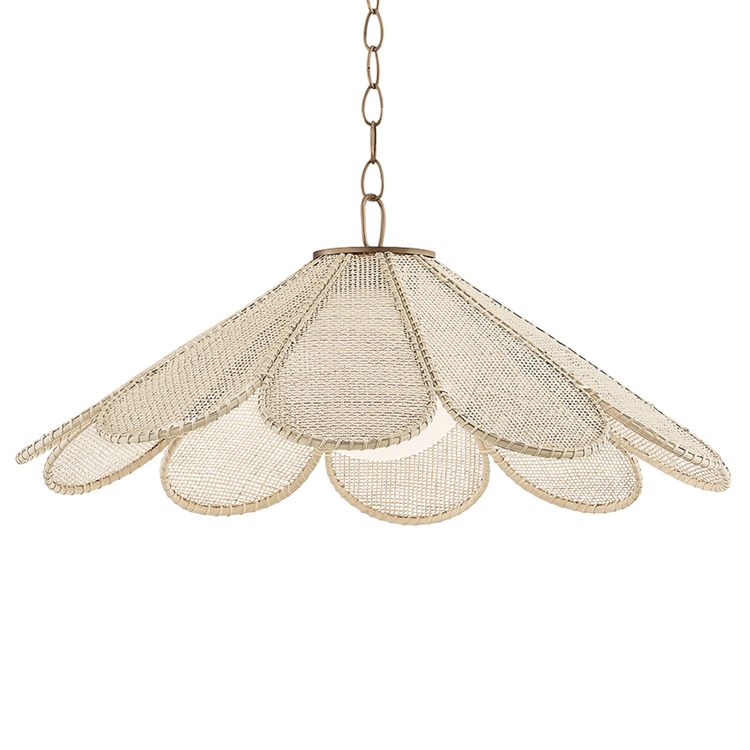 Lauren Liess x Troy Lighting Petal Pendant