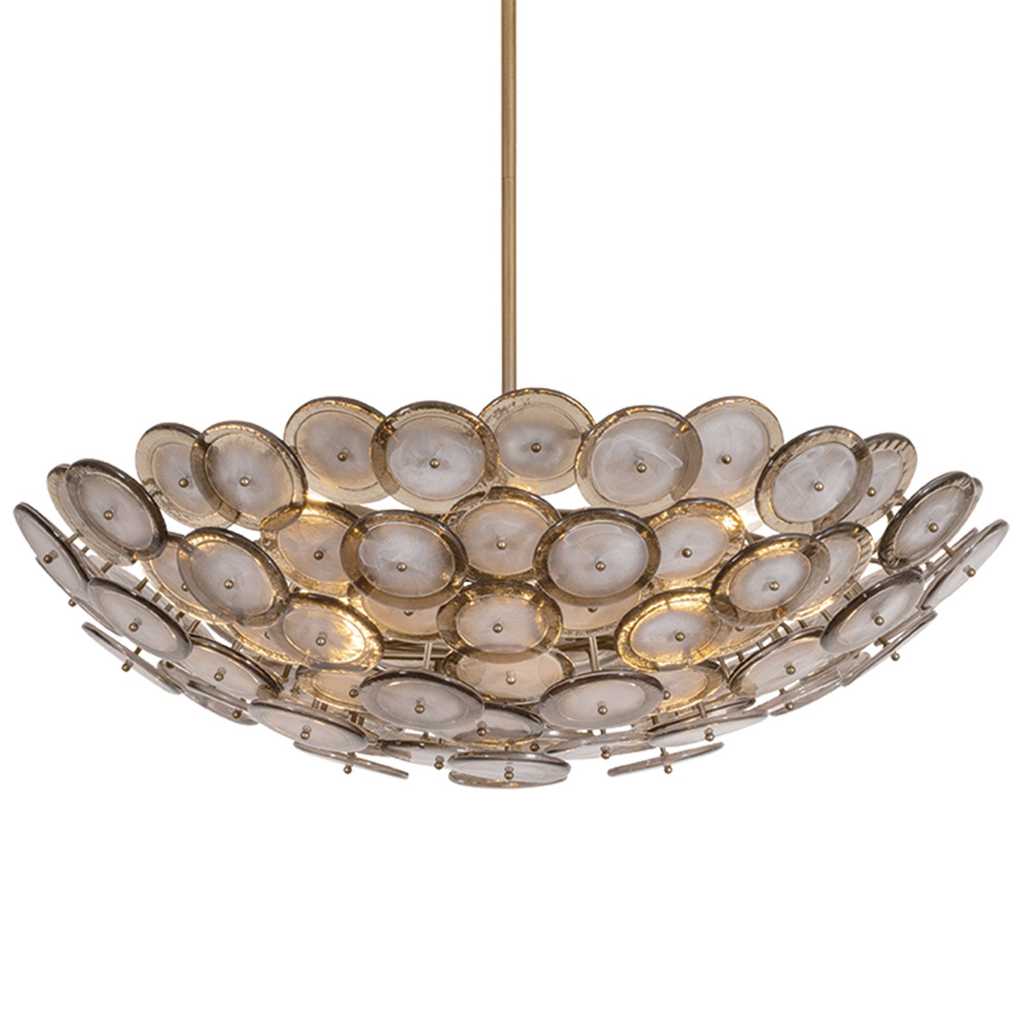 Troy Lighting Wassama Patina Brass 14 Light Chandelier