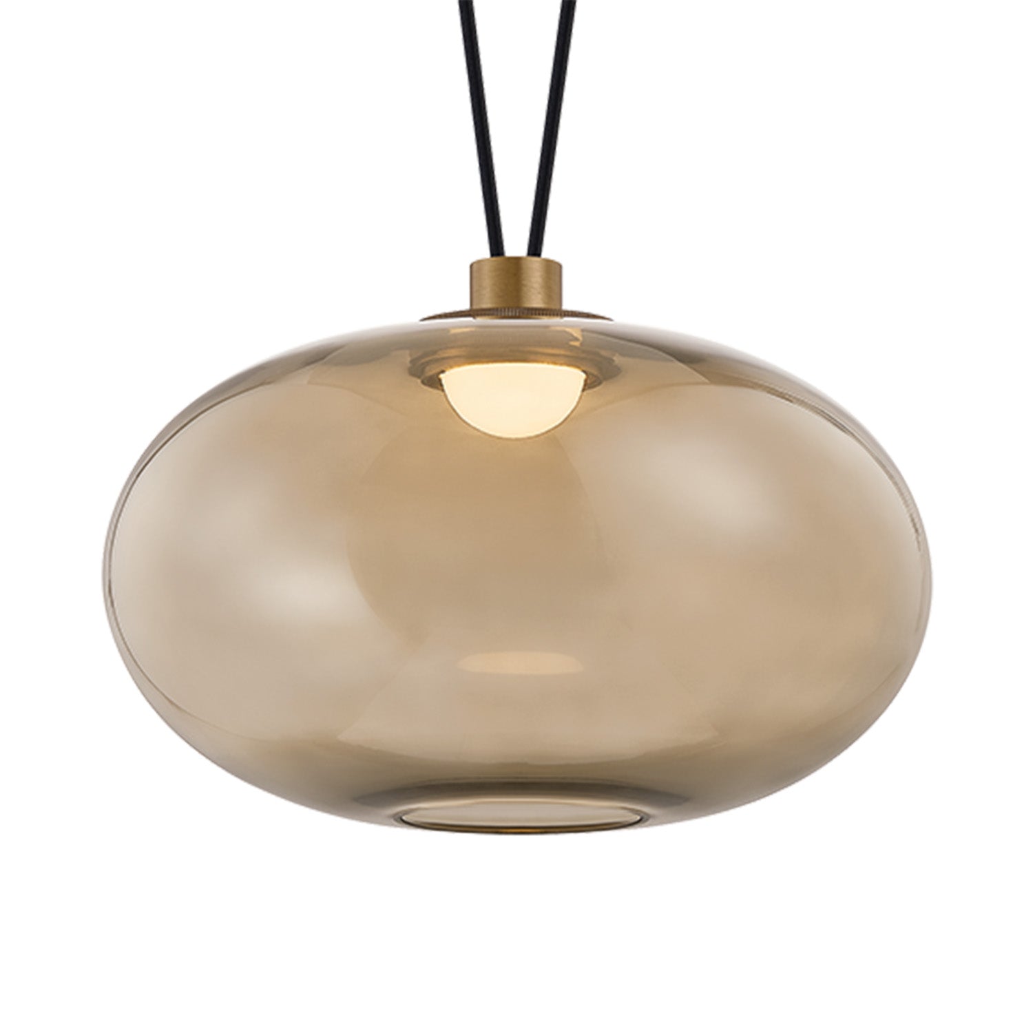 Troy Lighting Walz Patina Brass Small Pendant