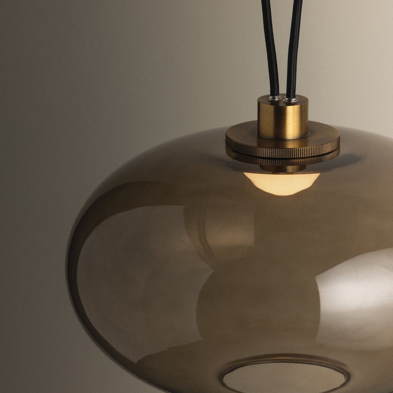 Troy Lighting Walz Patina Brass Small Pendant