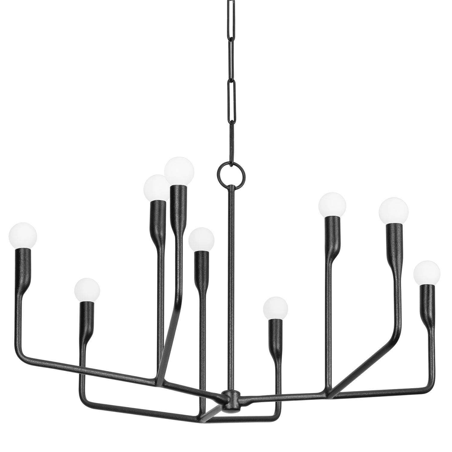 Troy Lighting Norman 9-Light Chandelier - Final Sale