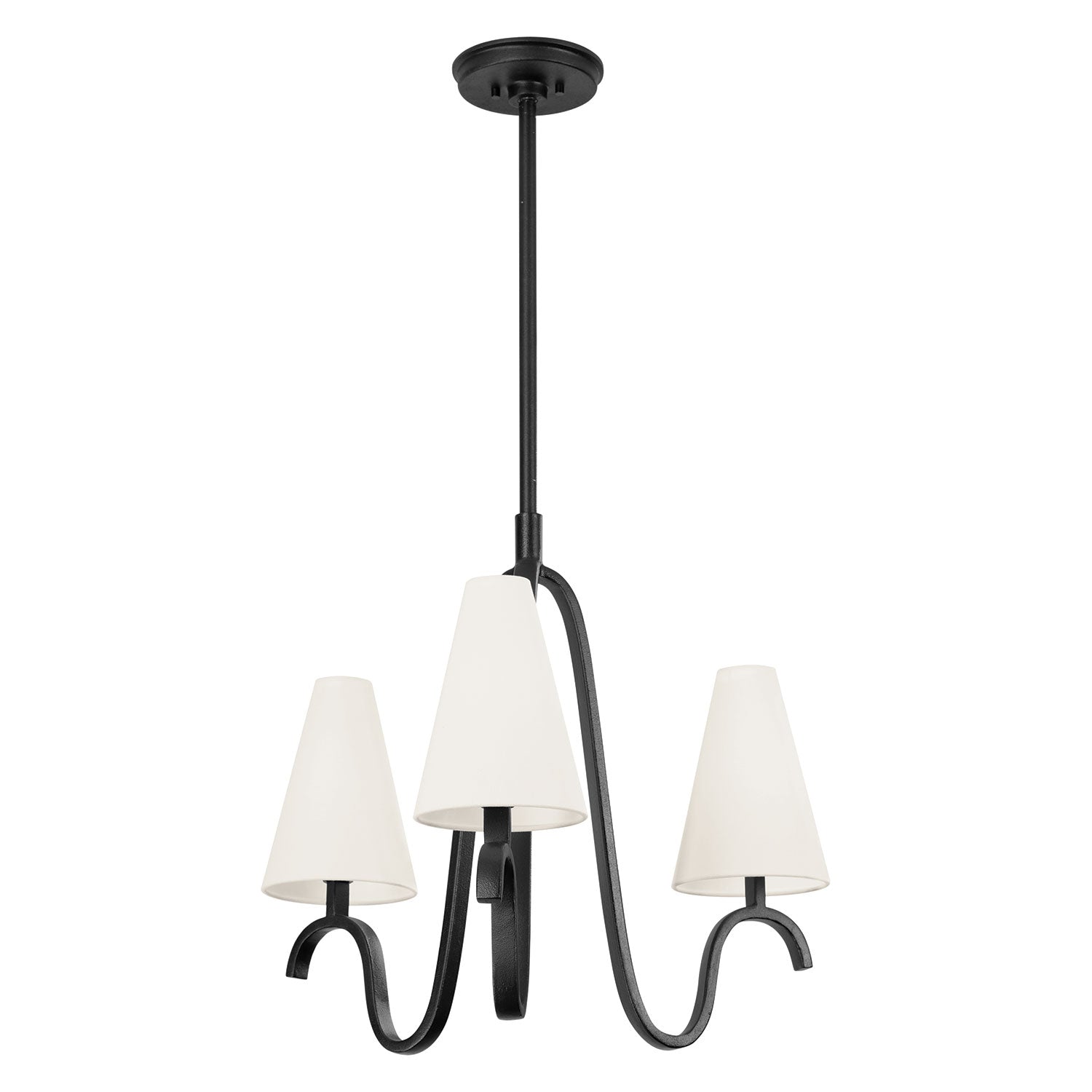 Colin King x Troy Lighting Melor 3-Light Chandelier - Final Sale