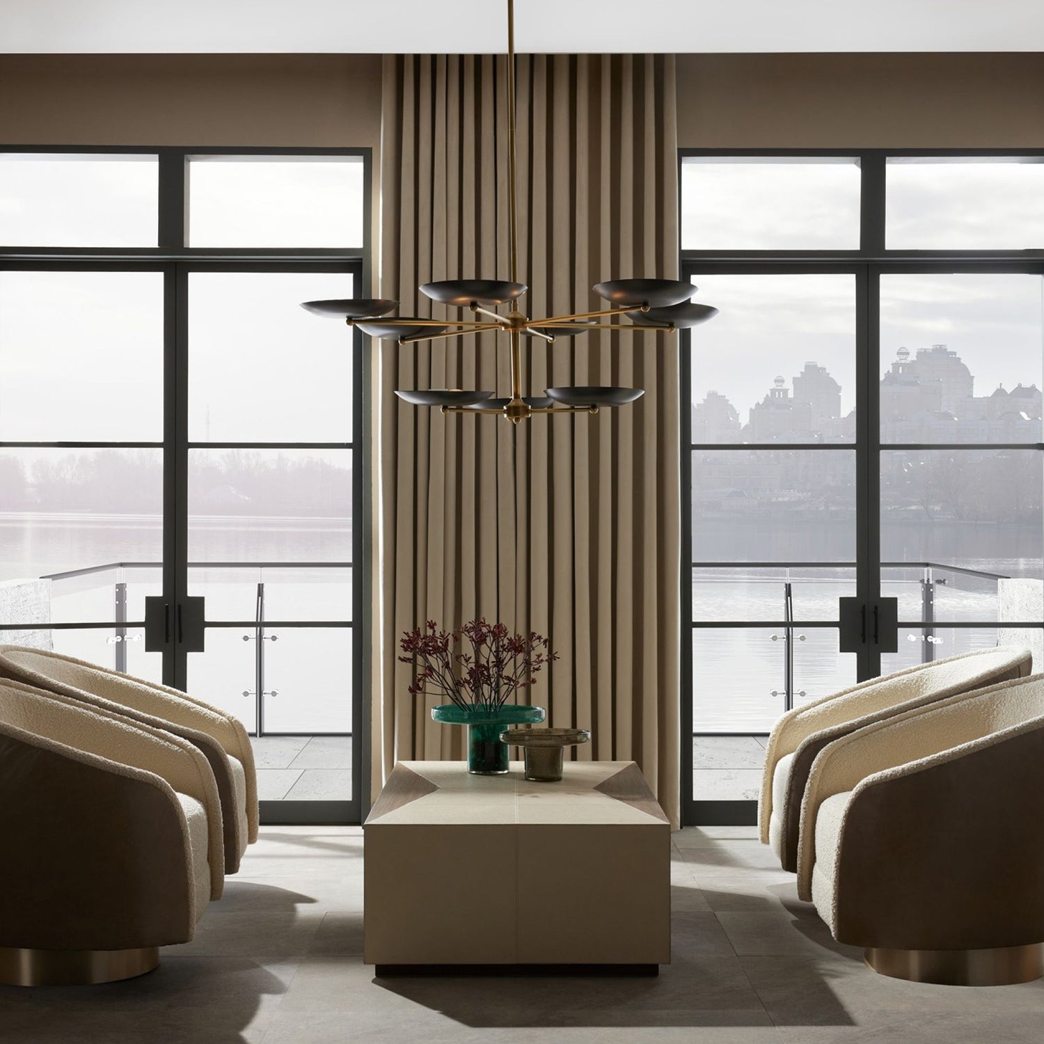 Arteriors Yuki Cocktail Table