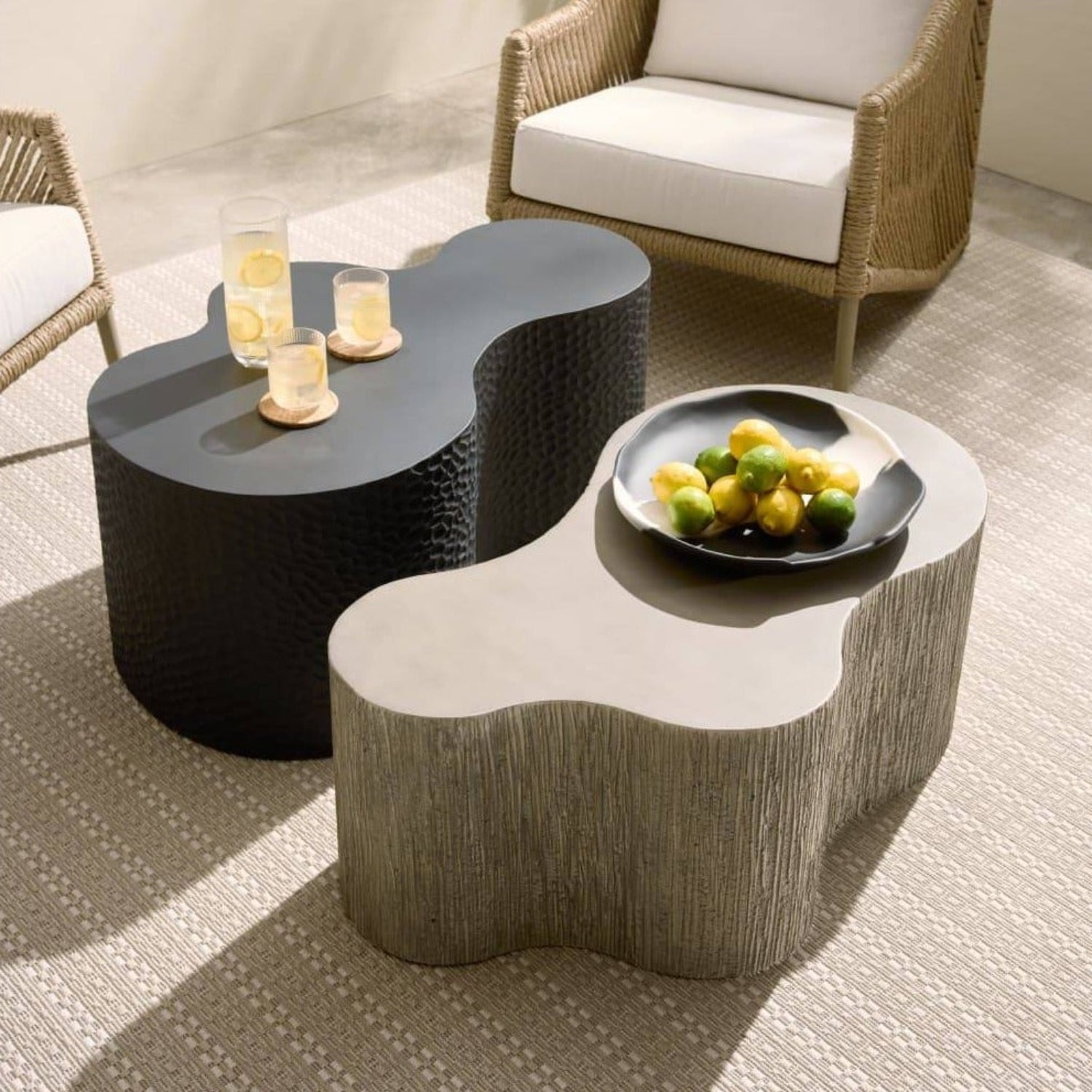 Arteriors Indio Large Outdoor Coffee Table