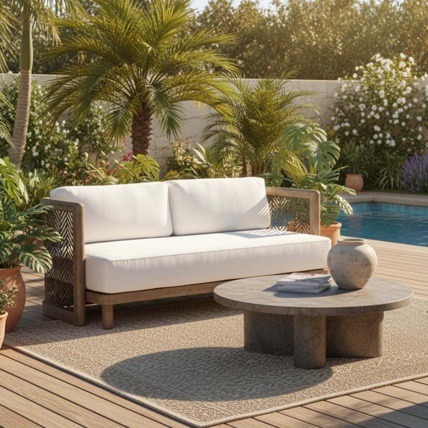 Arteriors Emoto Outdoor Sofa