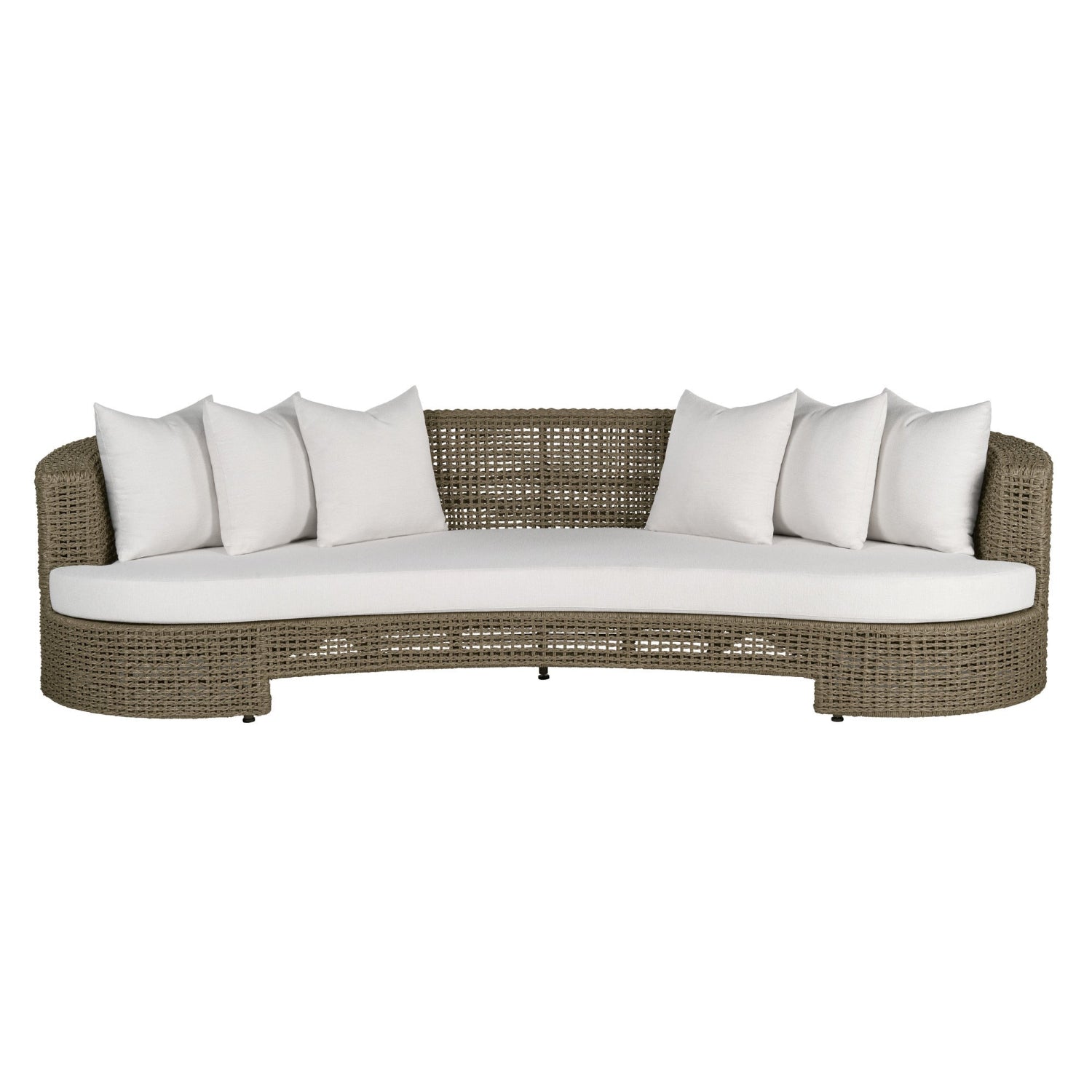 Arteriors Helene Curved Outdoor Sofa