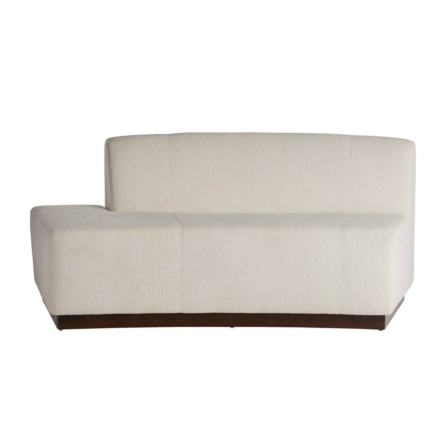 Arteriors Islander Vanilla Performance Boucle Left Sofa