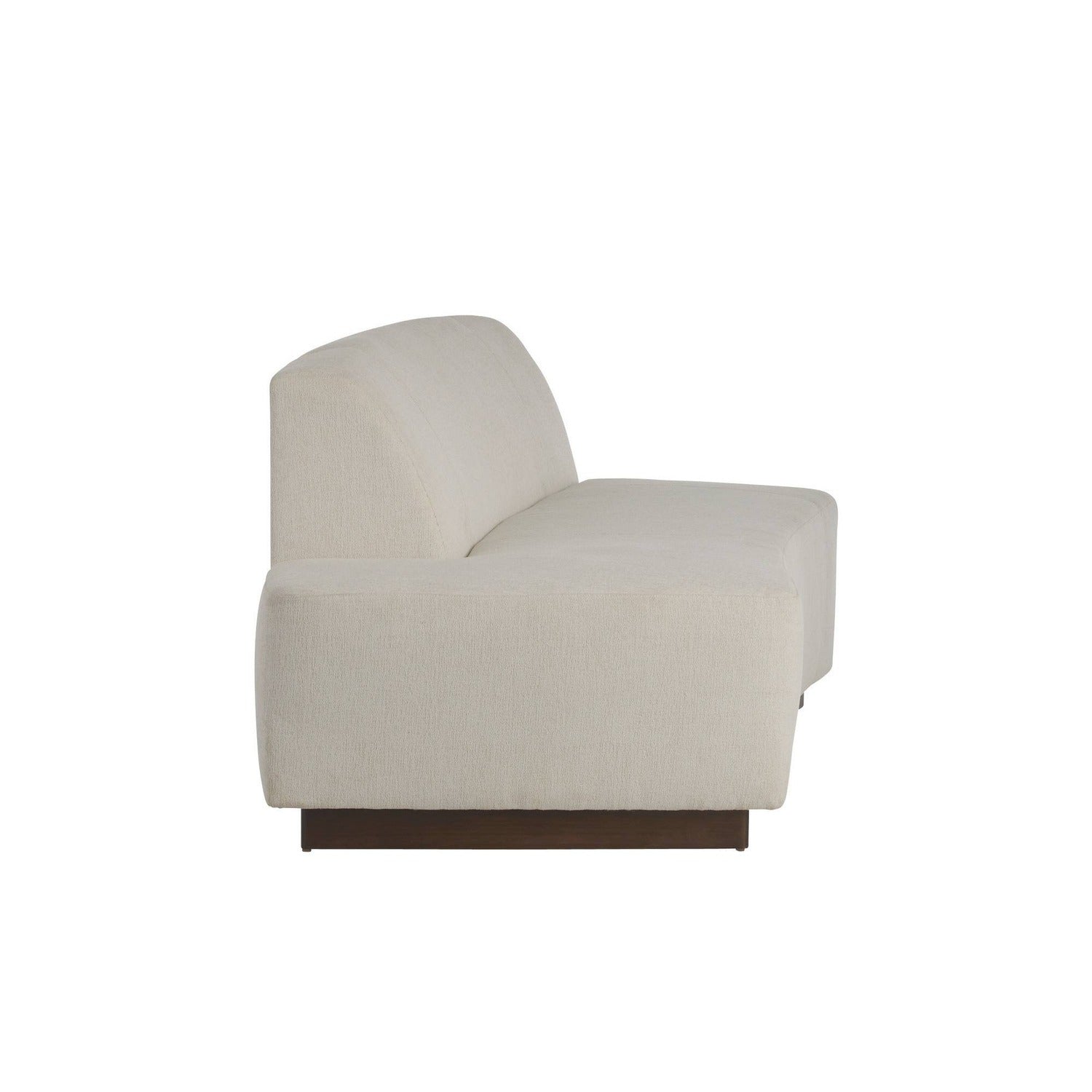 Arteriors Islander Vanilla Performance Boucle Left Sofa