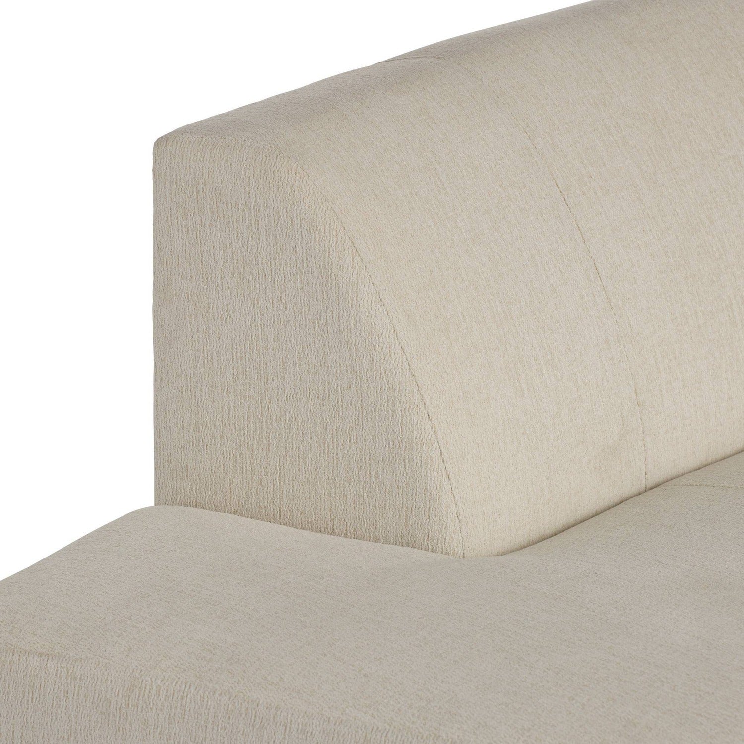 Arteriors Islander Vanilla Performance Boucle Left Sofa