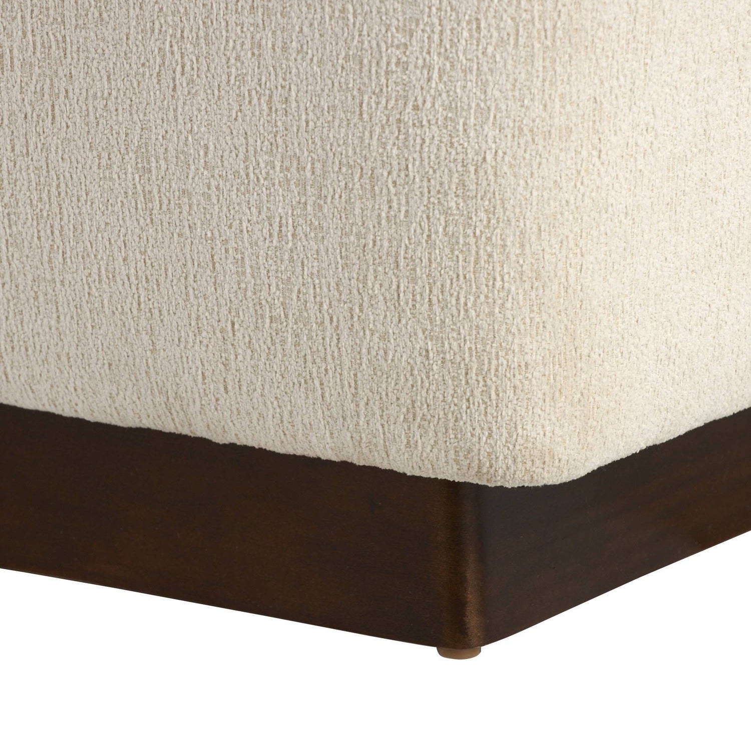 Arteriors Islander Vanilla Performance Boucle Left Sofa