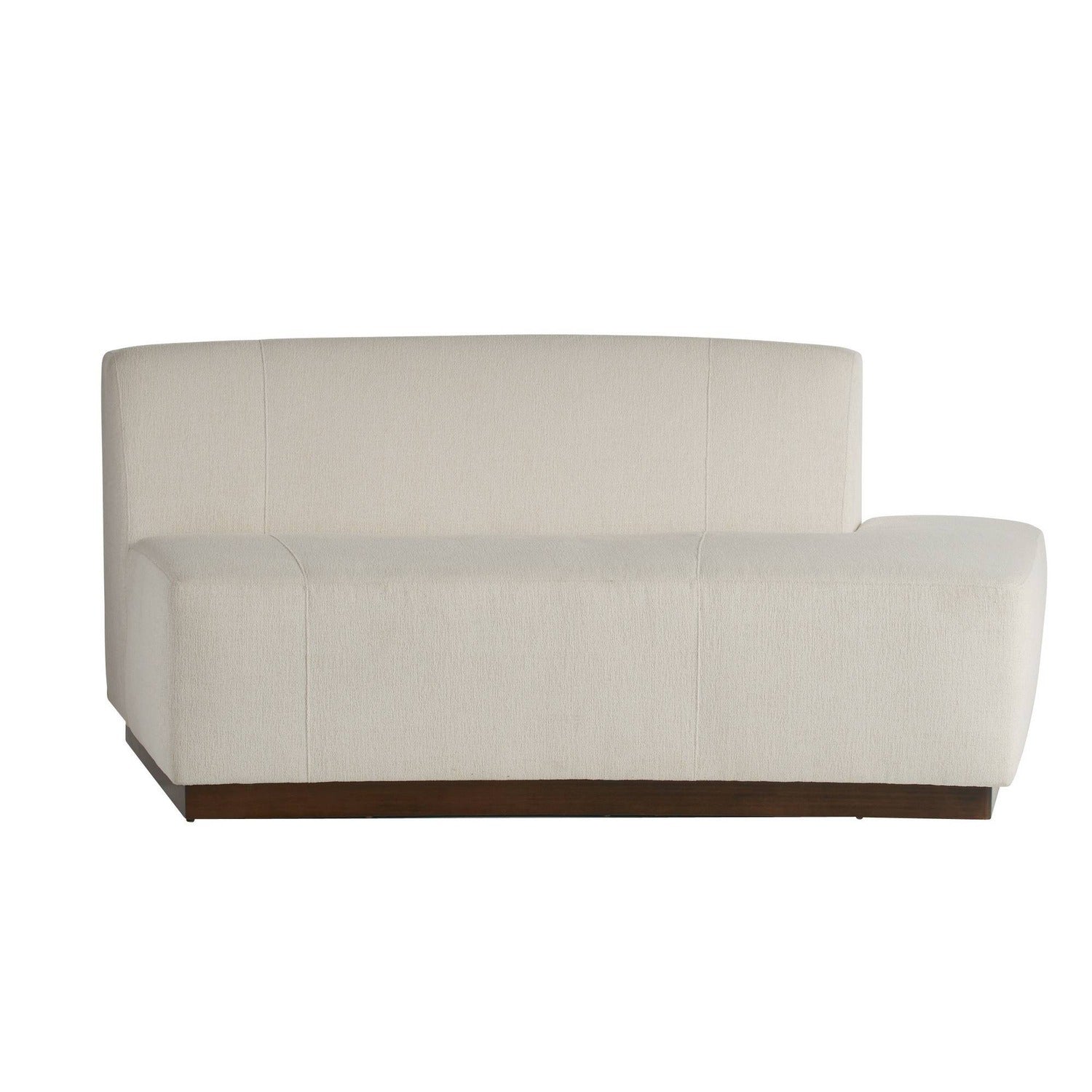 Arteriors Islander Vanilla Performance Boucle Right Sofa