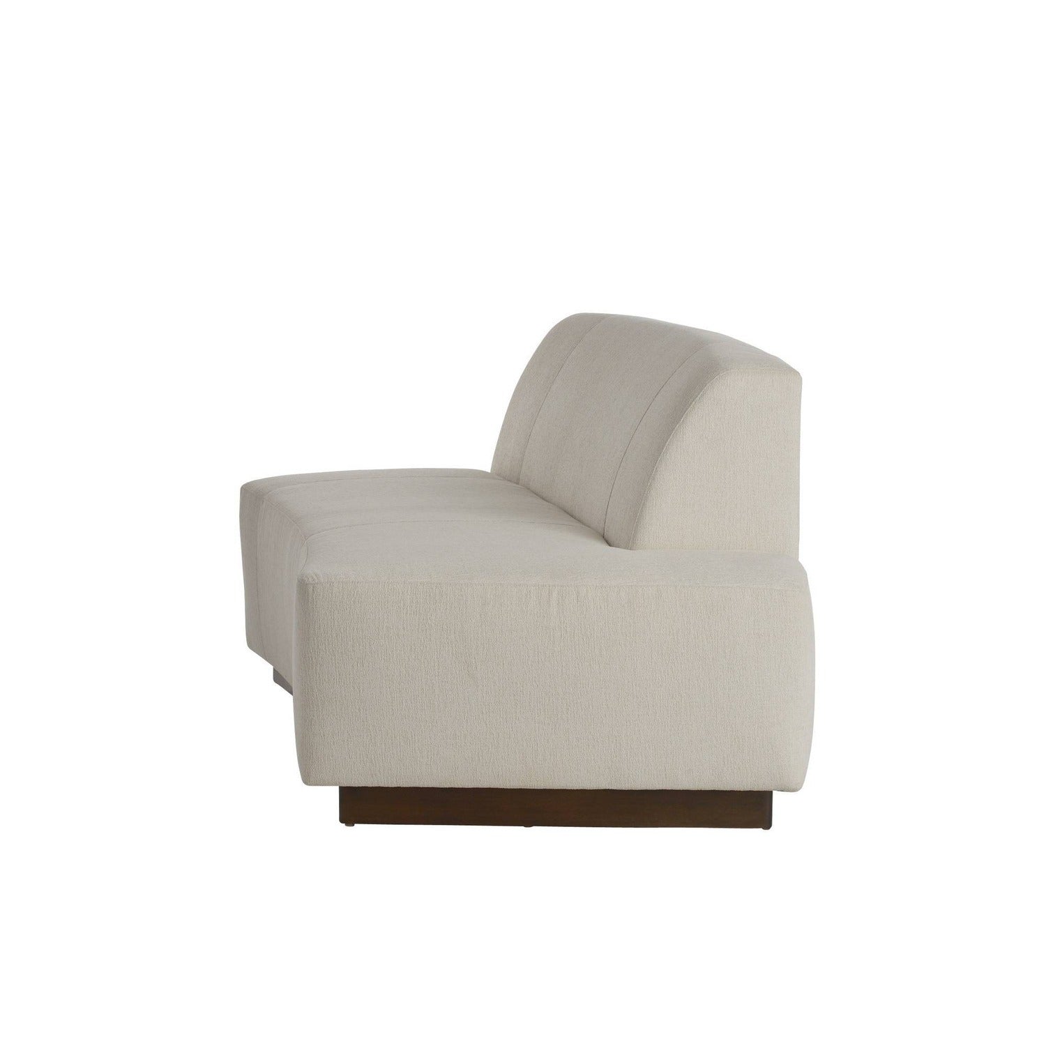 Arteriors Islander Vanilla Performance Boucle Right Sofa