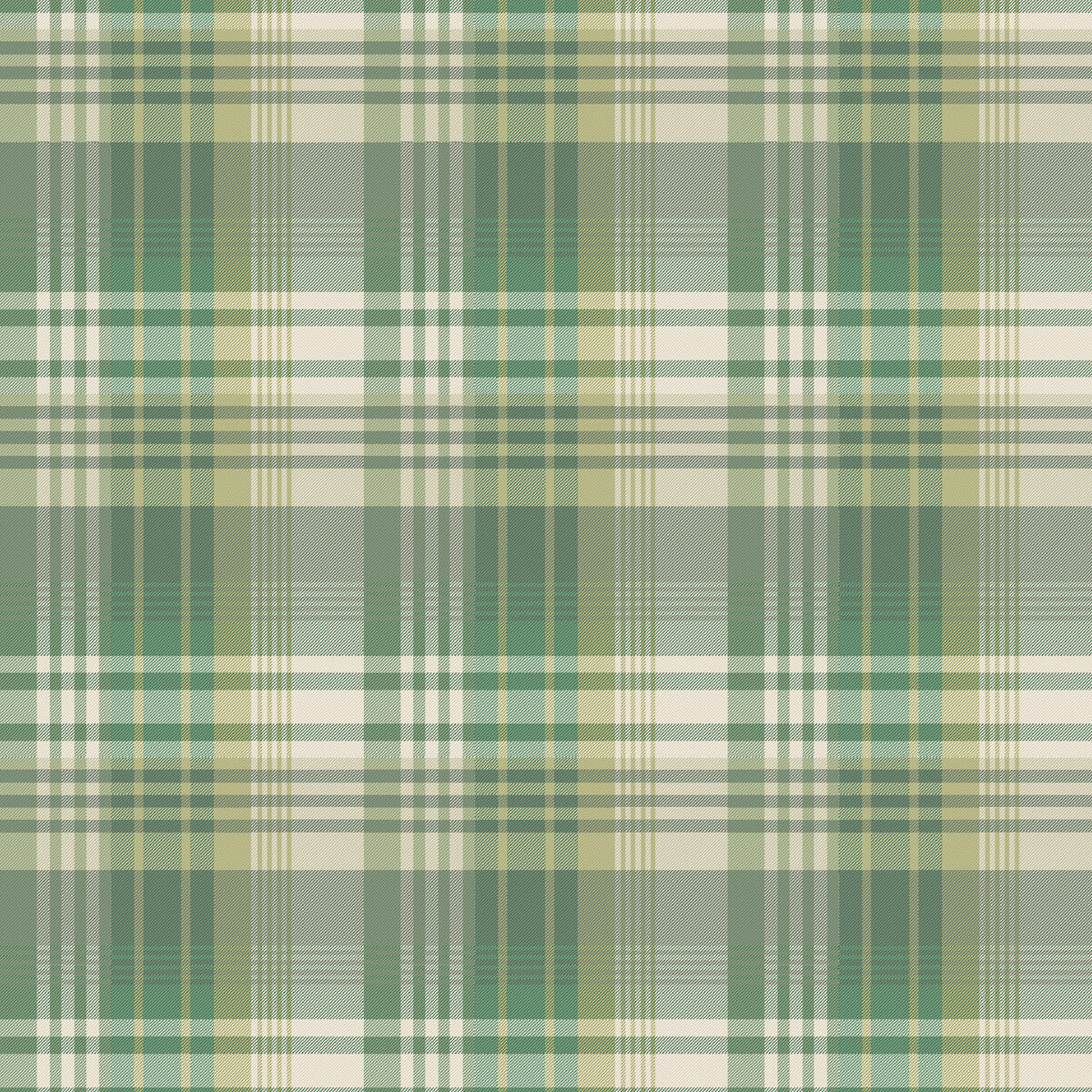 Mulberry Mulberry Ancient Tartan Emerald Wallpaper
